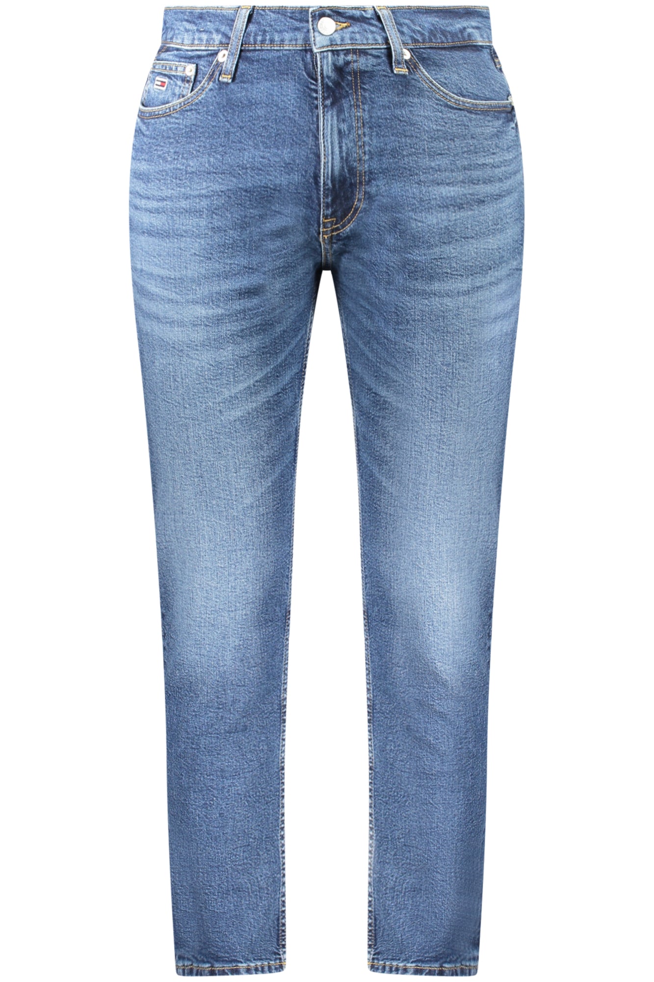 DM0DM20576_BL1BK – Nachhaltige Herren Jeans Blau - Regular Fit, Gewaschener Look – Größe: 28L32, 29L32 – Farbe: Blu
