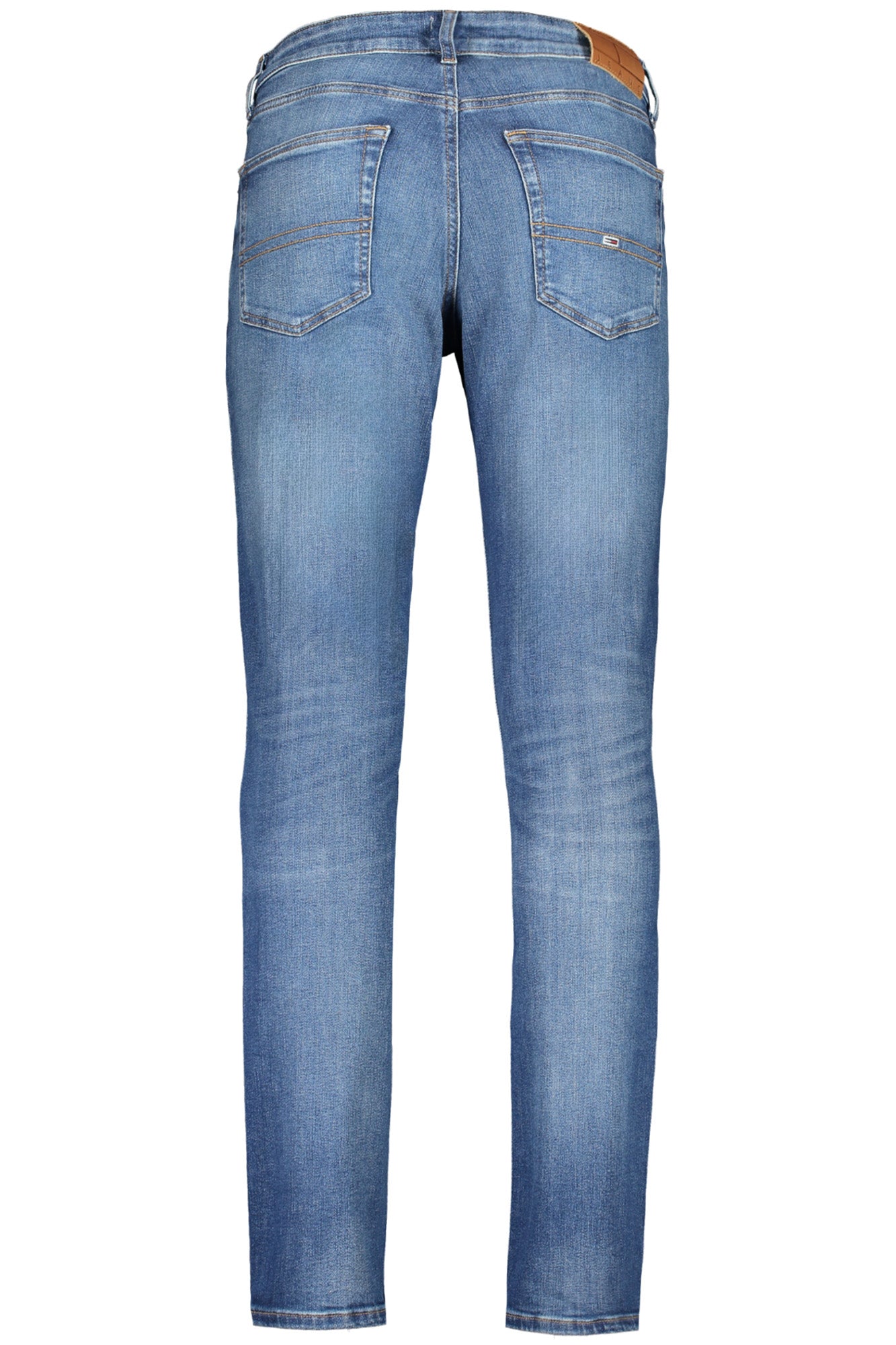 DM0DM18723_BL1A5 – Bio-Baumwoll-Jeans für Herren: Slim Fit in Blau, 5-Pocket-Stil – Größe: 28L32, 29L32, 30L32, 31L32, 32L32, 33L32 – Farbe: Blu