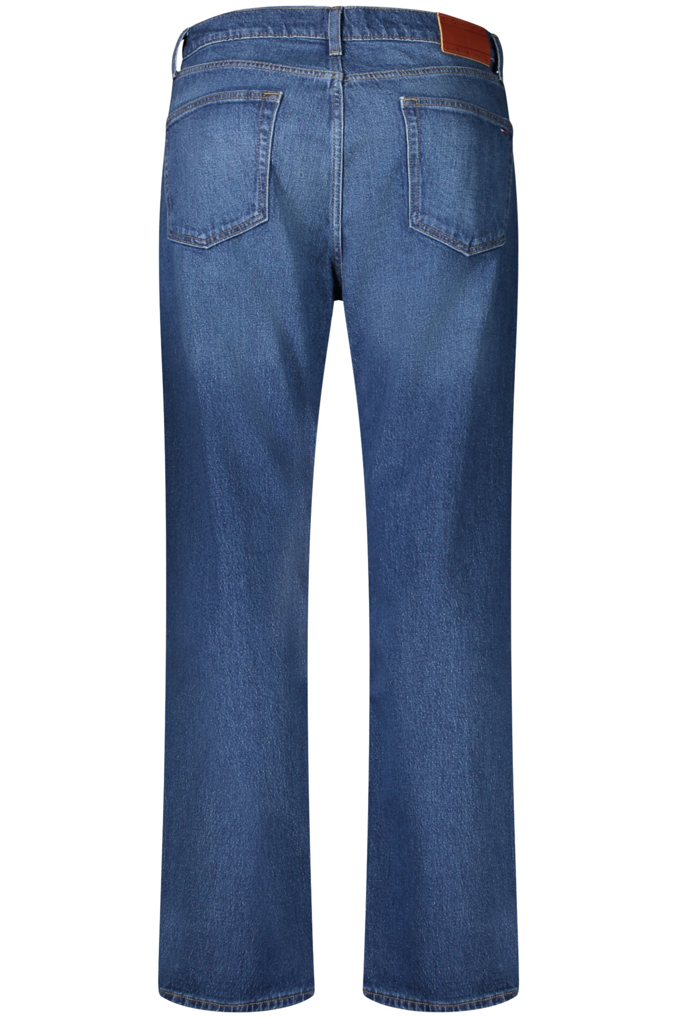 DM0DM21021_BL1BK – Herren Jeans Blau Regular Straight – Klassisch & Stilvoll mit Stickerei – Größe: 28L32, 29L32, 30L32, 31L32, 32L32, 33L32, 34L32, 36L32 – Farbe: Blu