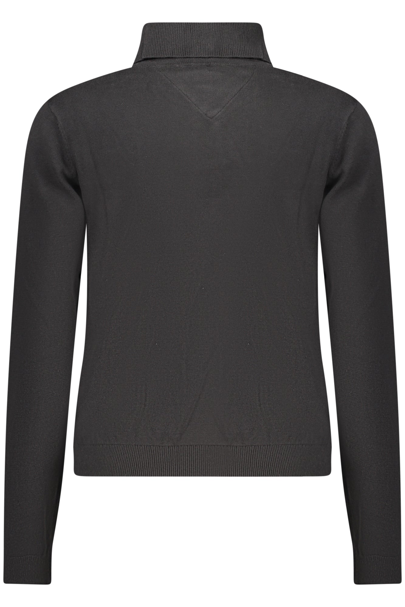 DW0DW21672_NEBDS – Eleganter Damen Rollkragenpullover aus Bio-Baumwolle mit Stickerei – Größe: XS, S, M, L, XL – Farbe: Nero