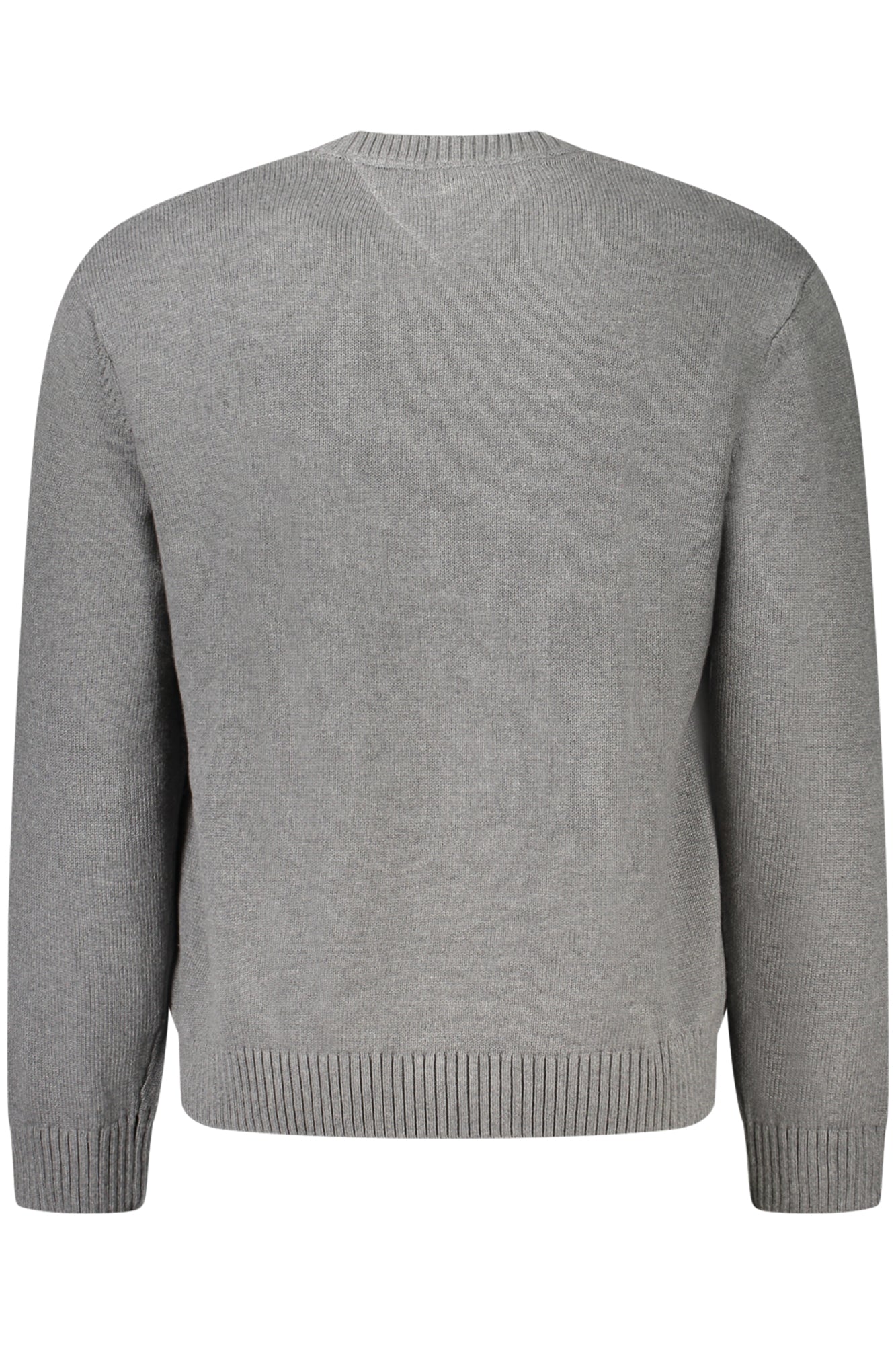 DM0DM22105_GRPU2 – Grauer Herrenpullover mit Rundhals und Logo aus Recycling-Baumwolle – Größe: S, M, L, XL – Farbe: Grigio