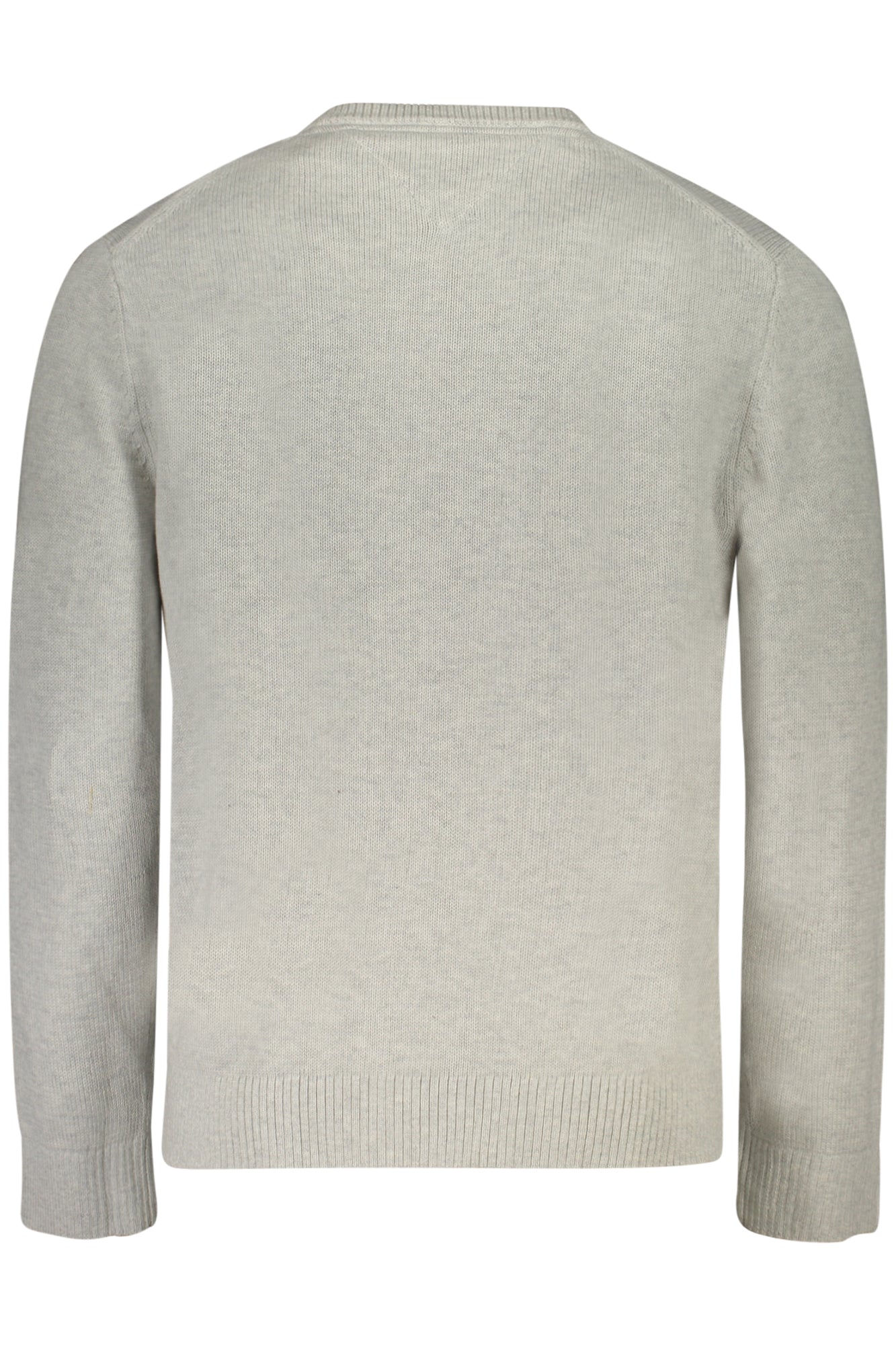 DM0DM21787_GRP09 – Grauer Herrenpullover aus Bio-Baumwolle mit Stickerei & Logo – Größe: S, M, L, XL – Farbe: Grigio