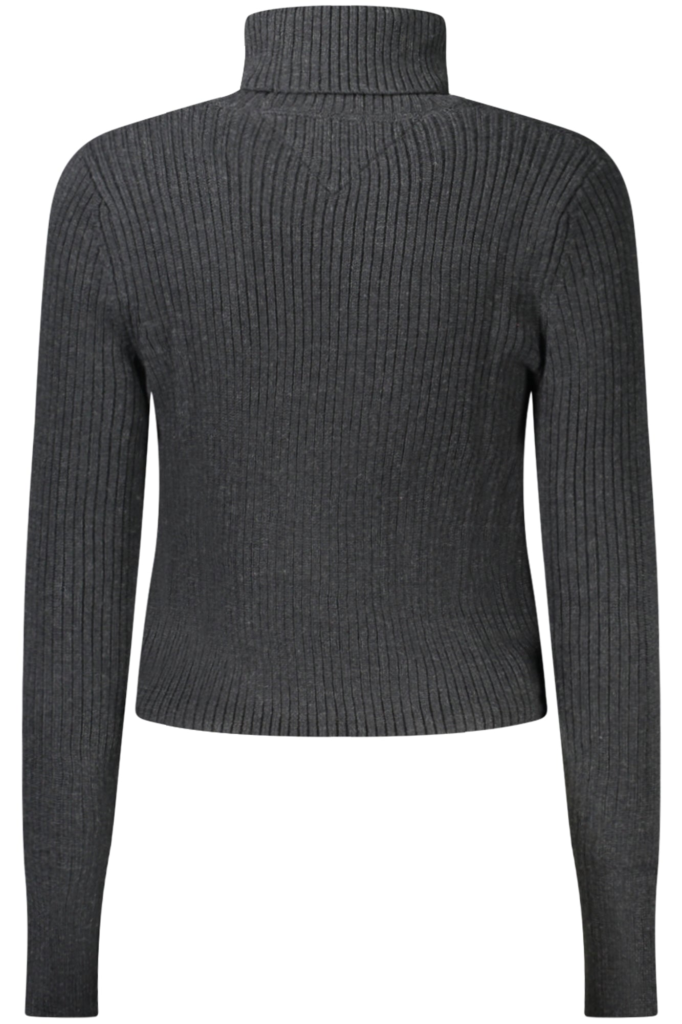 DW0DW18678_NEHEV – Eleganter schwarzer Damenpullover mit Rollkragen und Stickerei – Größe: M, L, S, XL, XS – Farbe: Nero