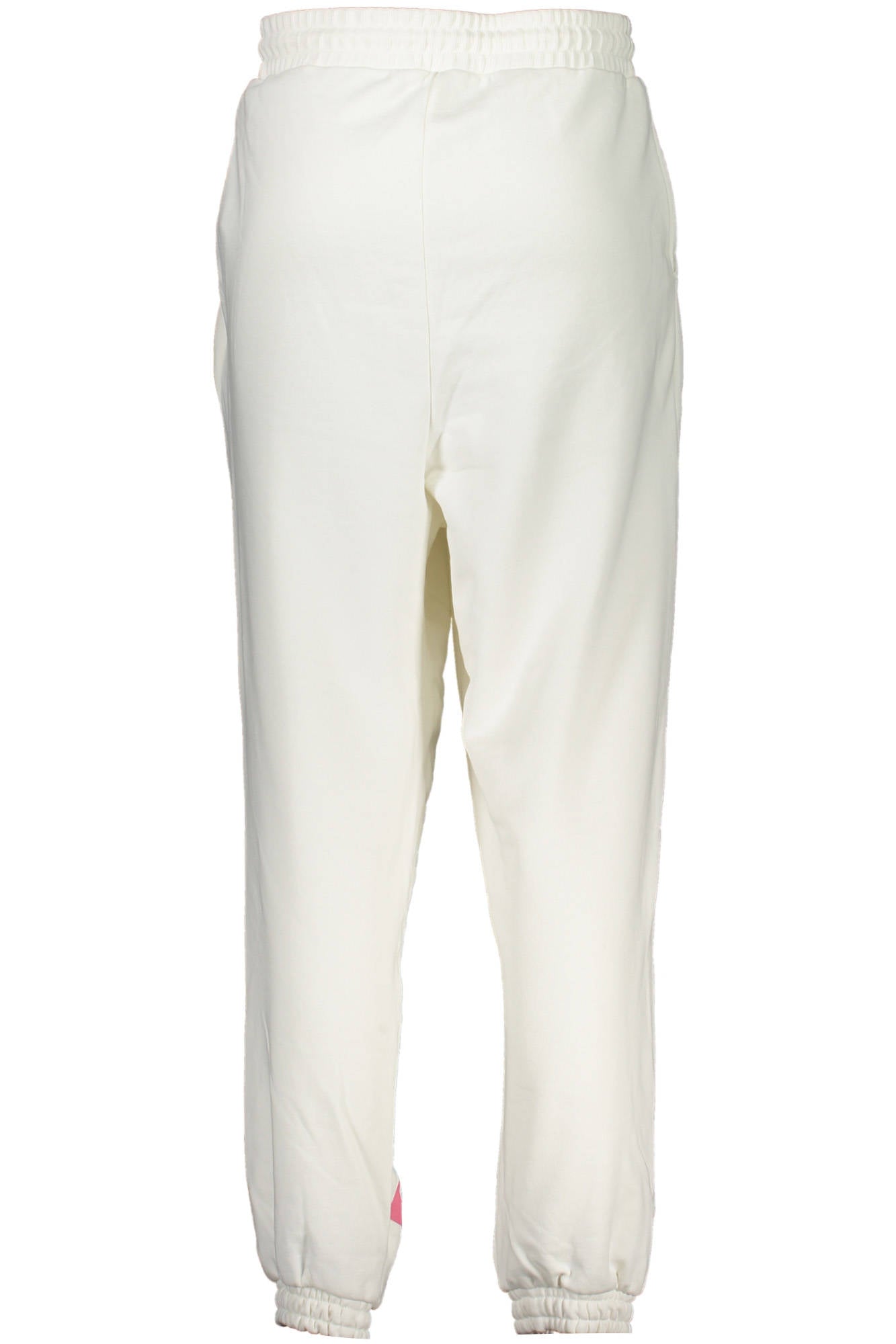 DW0DW13760_BIANCO_YBL – Elegante weiße Damen-Sporthose mit Kordelzug und gefüttertem Komfort – Größe: XS – Farbe: Bianco