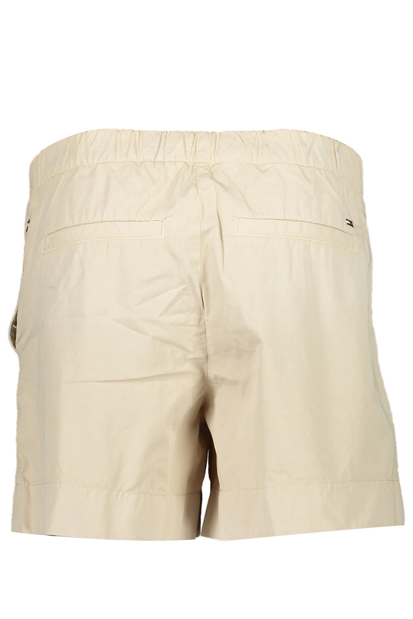 WW0WW38729_BEIGE_RBS – Beige Damen Shorts mit Taschen - Komfort und Stil aus Bio-Baumwolle – Größe: 36, 42 – Farbe: Beige