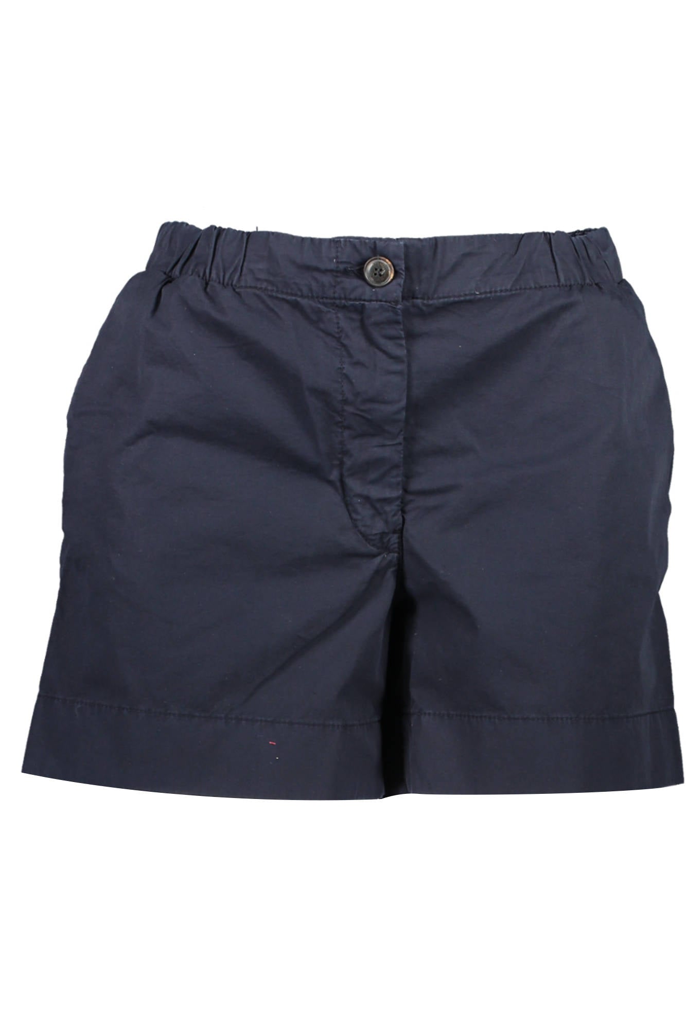 WW0WW38729_BLU_DW5 – Blaue Damen-Shorts mit elastischem Bund und Bio-Baumwolle – Größe: 36, 38 – Farbe: Blu