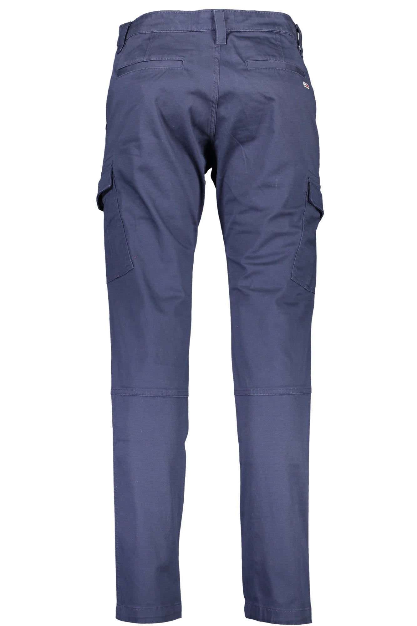DM0DM13487_BLU_C87 – Herren Cargohose Blau mit 5 Taschen und Logo aus Übergangsbomwolle – Größe: 30 L32, 32 L32 – Farbe: Blu