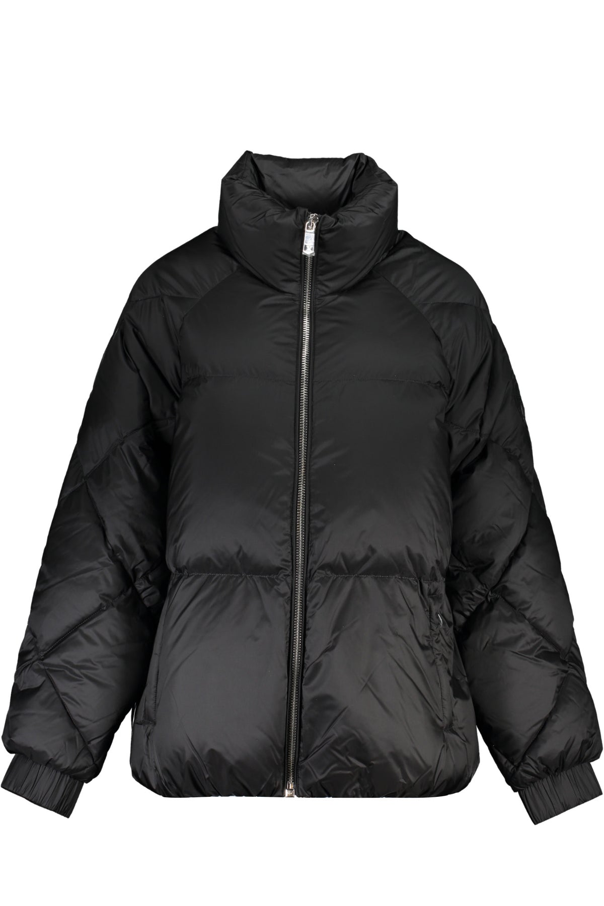 WW0WW38921_83B3414_NEROBDS – Elegante Schwarze Damen-Daunenjacke – Wasserabweisend & Stilvoll – Größe: XS, M – Farbe: Nero