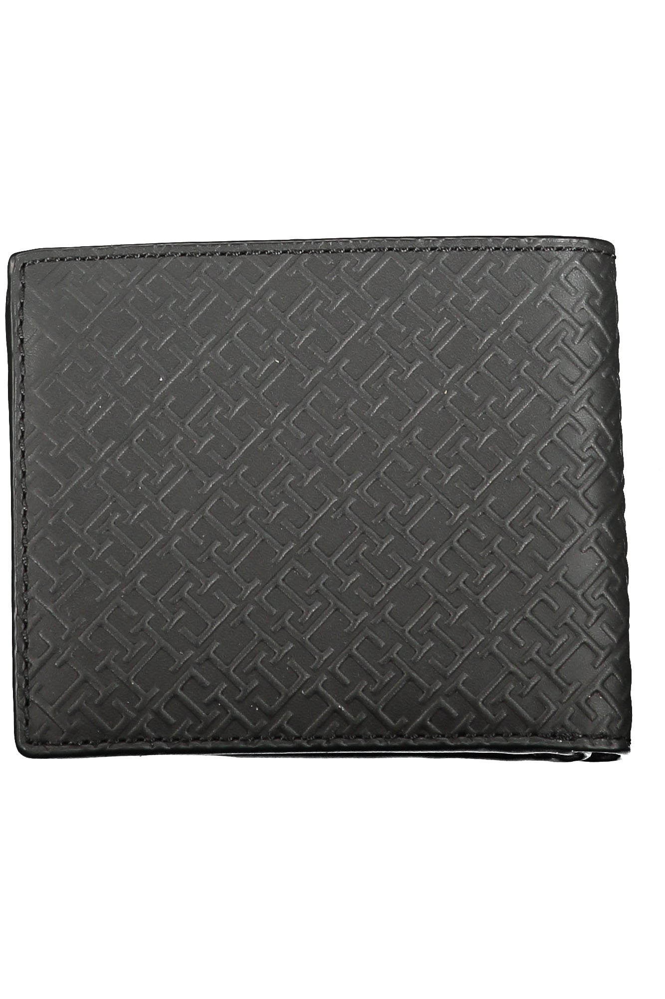 AM0AM12174_NEBDS – Elegante Herrengeldbörse in Schwarz mit Münz- und Kartenfächern – Größe: UNI – Farbe: Nero