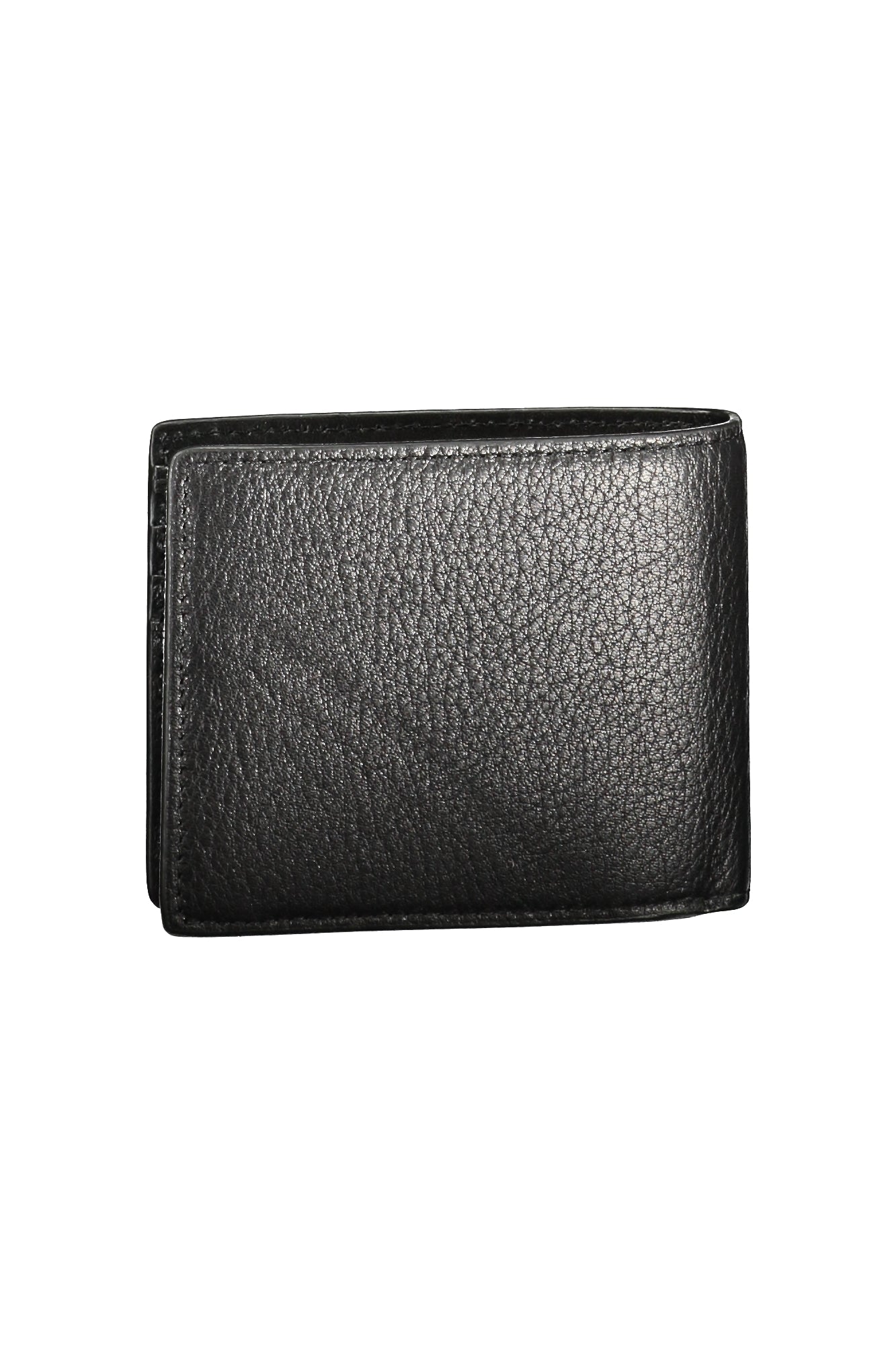 AM0AM13031_NEBDS – Elegante Herrengeldbörse Schwarz mit vielen Fächern und Kontrastdetails – Größe: UNI – Farbe: Nero