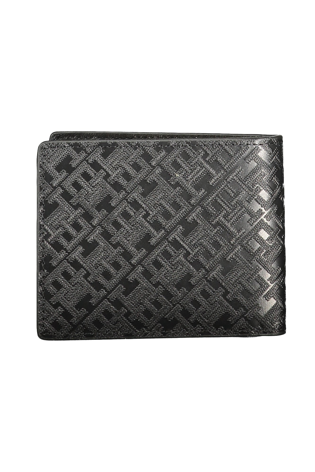 AM0AM13027_NEBDS – Elegante Herrengeldbörse in Schwarz mit doppelten Kartenschlitzen – Größe: UNI – Farbe: Nero