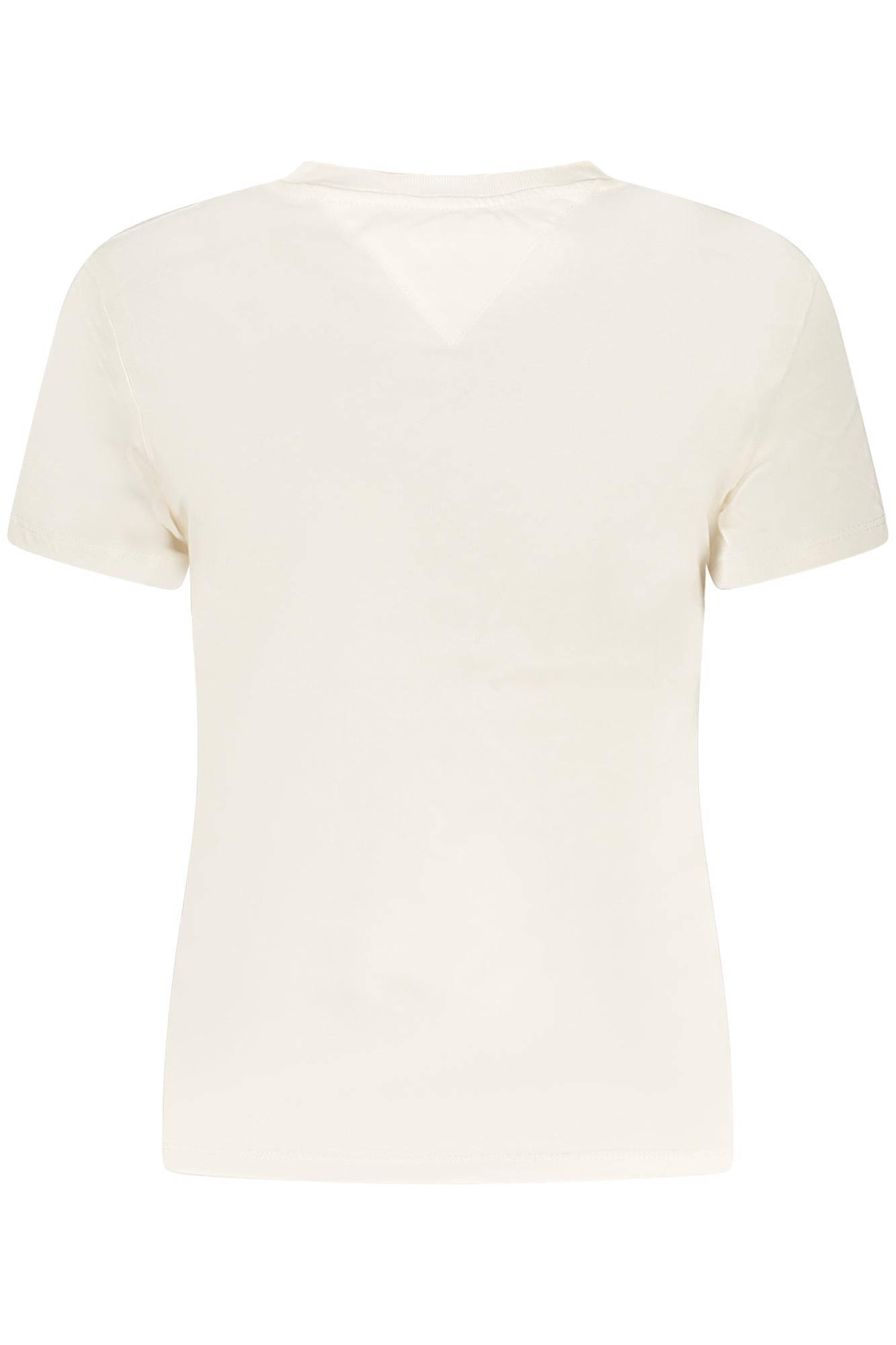 DW0DW19447_BEYBH – Beiges Damen T-Shirt mit Logo-Print aus regenerativer Baumwolle – Größe: XS, S, M, L, XL – Farbe: Beige