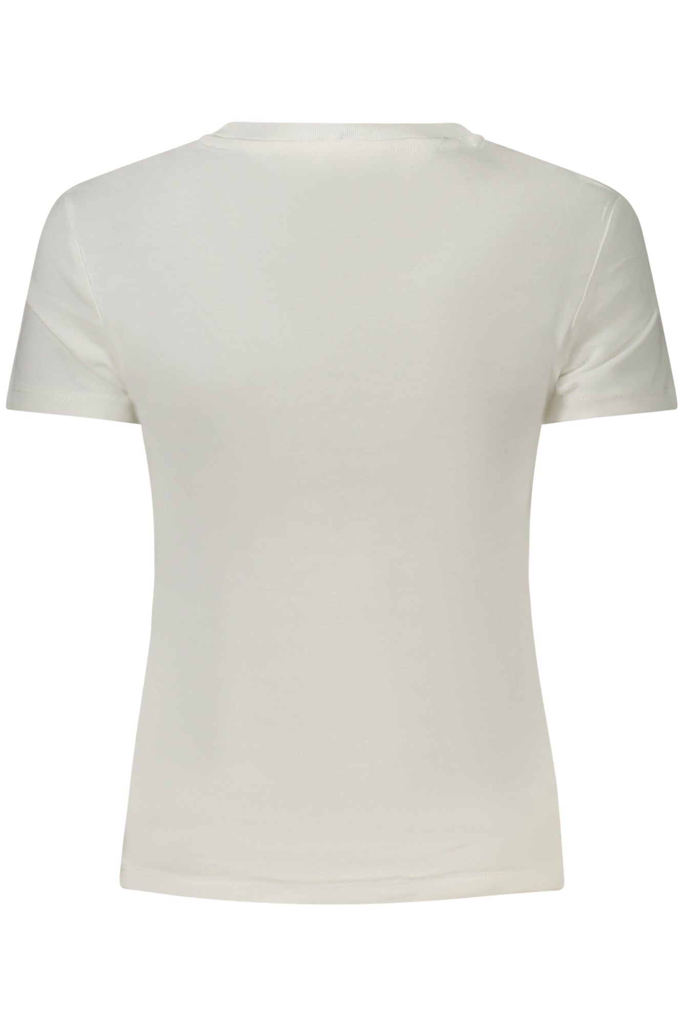 DW0DW20913_BIYBL – Weißes Damen-T-Shirt mit Rundhals aus recycelter Viskose kaufen – Größe: S, M, L, XL – Farbe: Bianco