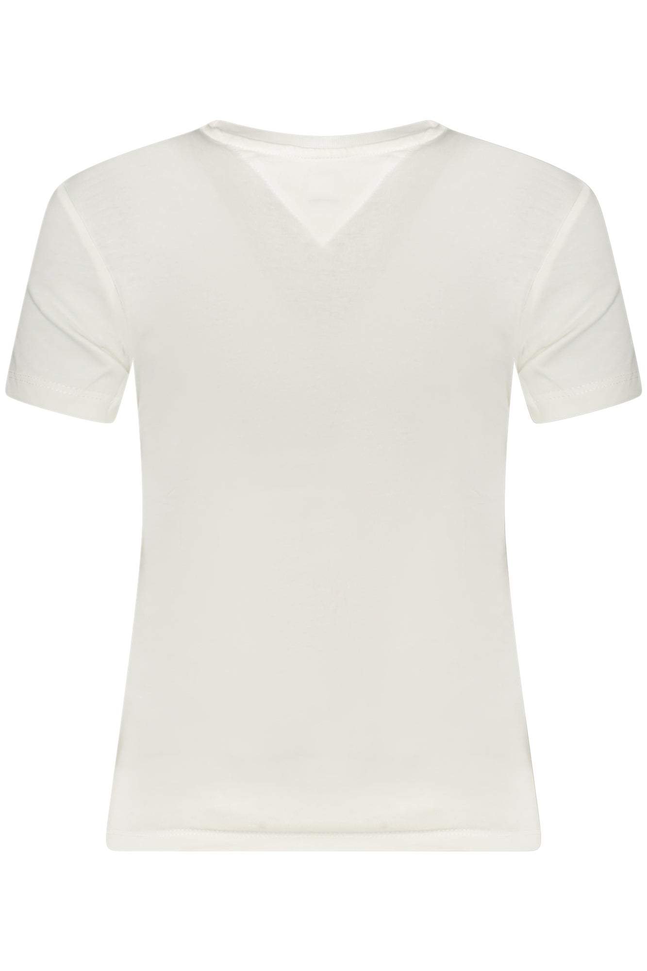 DW0DW19447_BIYBL – Weißes Damen Kurzarm-T-Shirt mit Logo aus 95% regenerativer Baumwolle – Größe: XS, S, M, L, XL – Farbe: Bianco