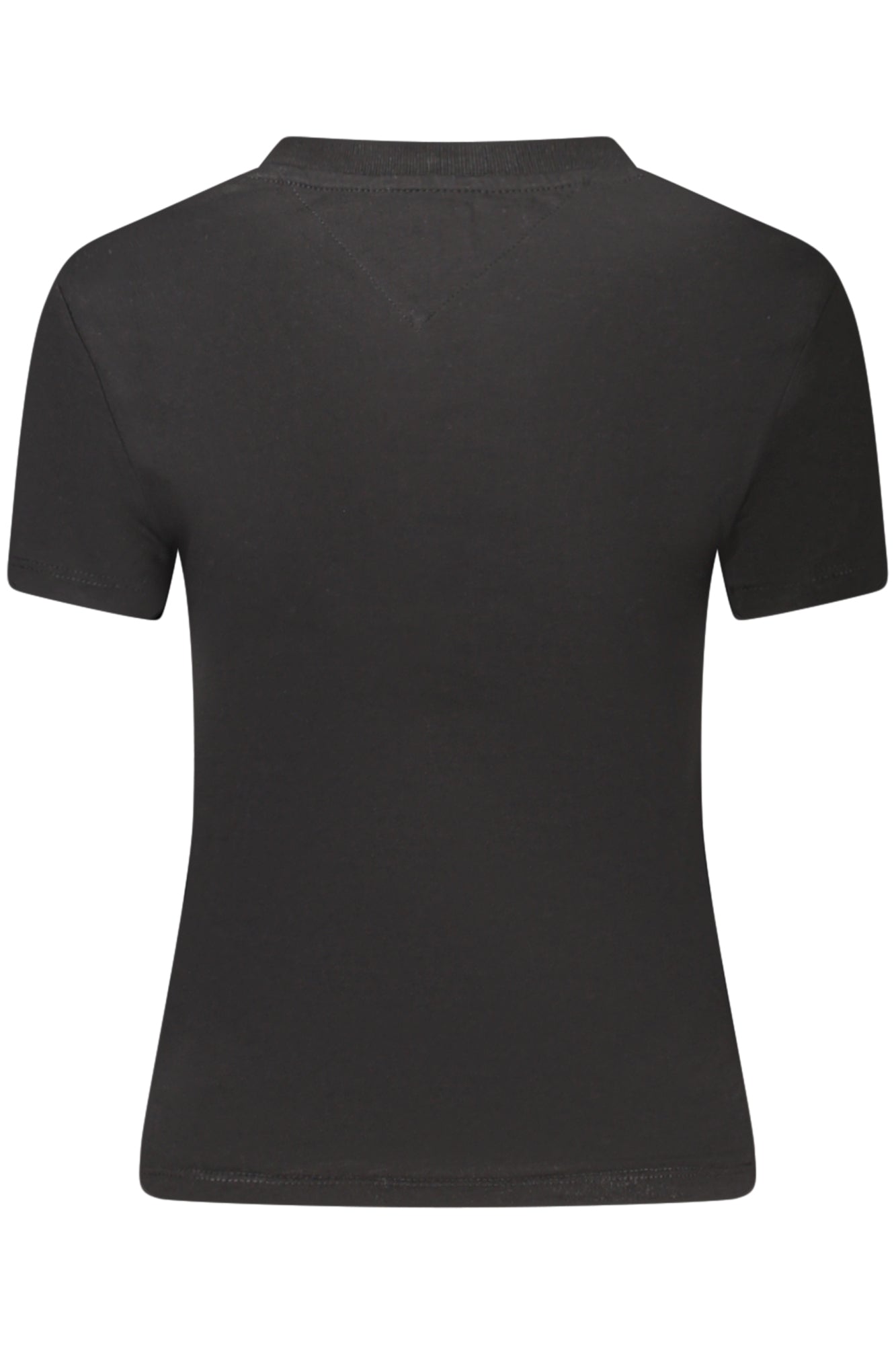 DW0DW21164_NEBDS – Schwarzes Damen T-Shirt aus regenerativer Baumwolle – Rundhals, Kurzarm – Größe: S, M, L, XL – Farbe: Nero