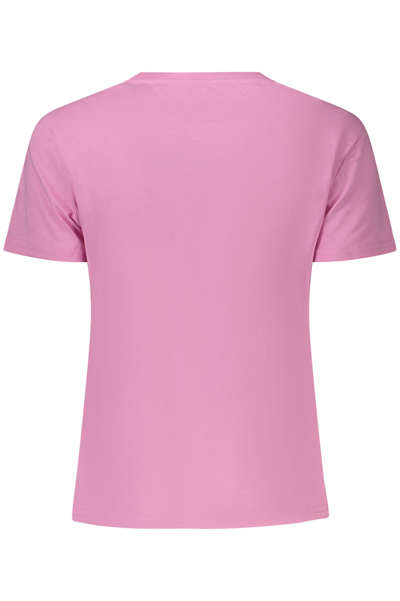 DW0DW21404_RSU06 – Rosa Damen Kurzarm-T-Shirt mit Logo-Print, Rundhals, recycelt – Größe: S, M, L, XL – Farbe: Rosa