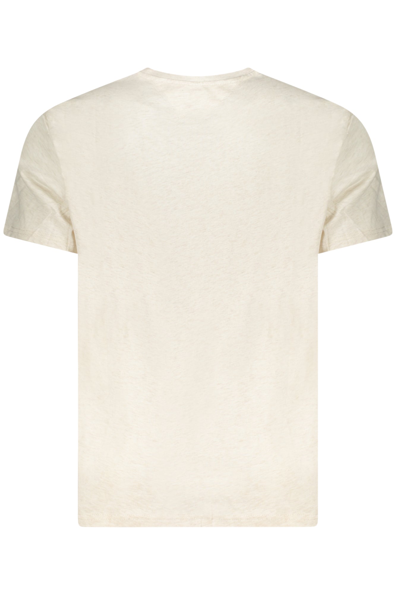 DM0DM20779_BEAE3 – Herren Kurzarm-T-Shirt Beige mit Print aus regenerativer Baumwolle – Größe: S, M, L, XL, 2XL – Farbe: Beige