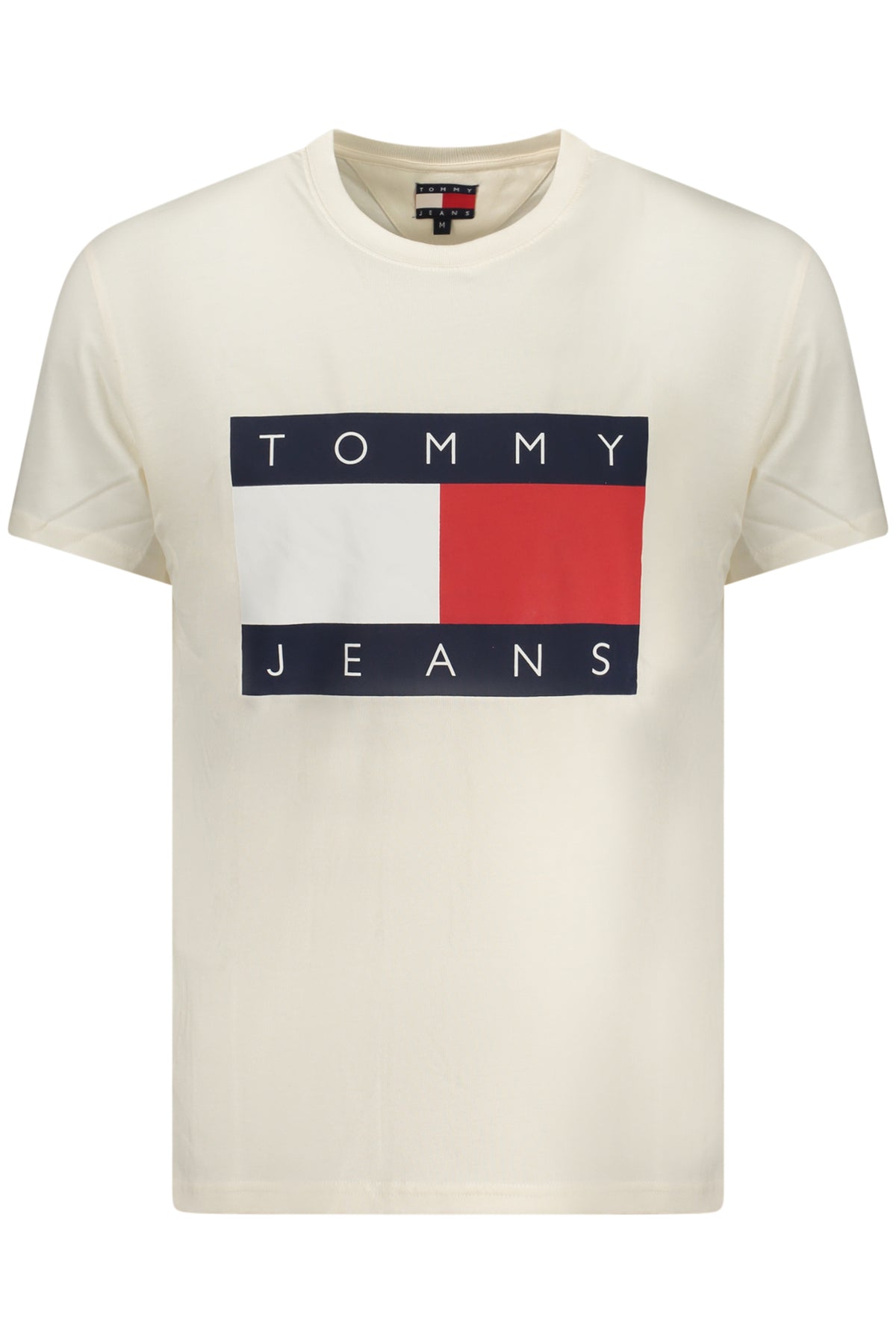 DM0DM22645_BIYBH – Herren Kurzarm T-Shirt Creme mit Logo aus 95% recycelter Baumwolle – Größe: S, M, L, XL, 2XL, 3XL – Farbe: Bianco