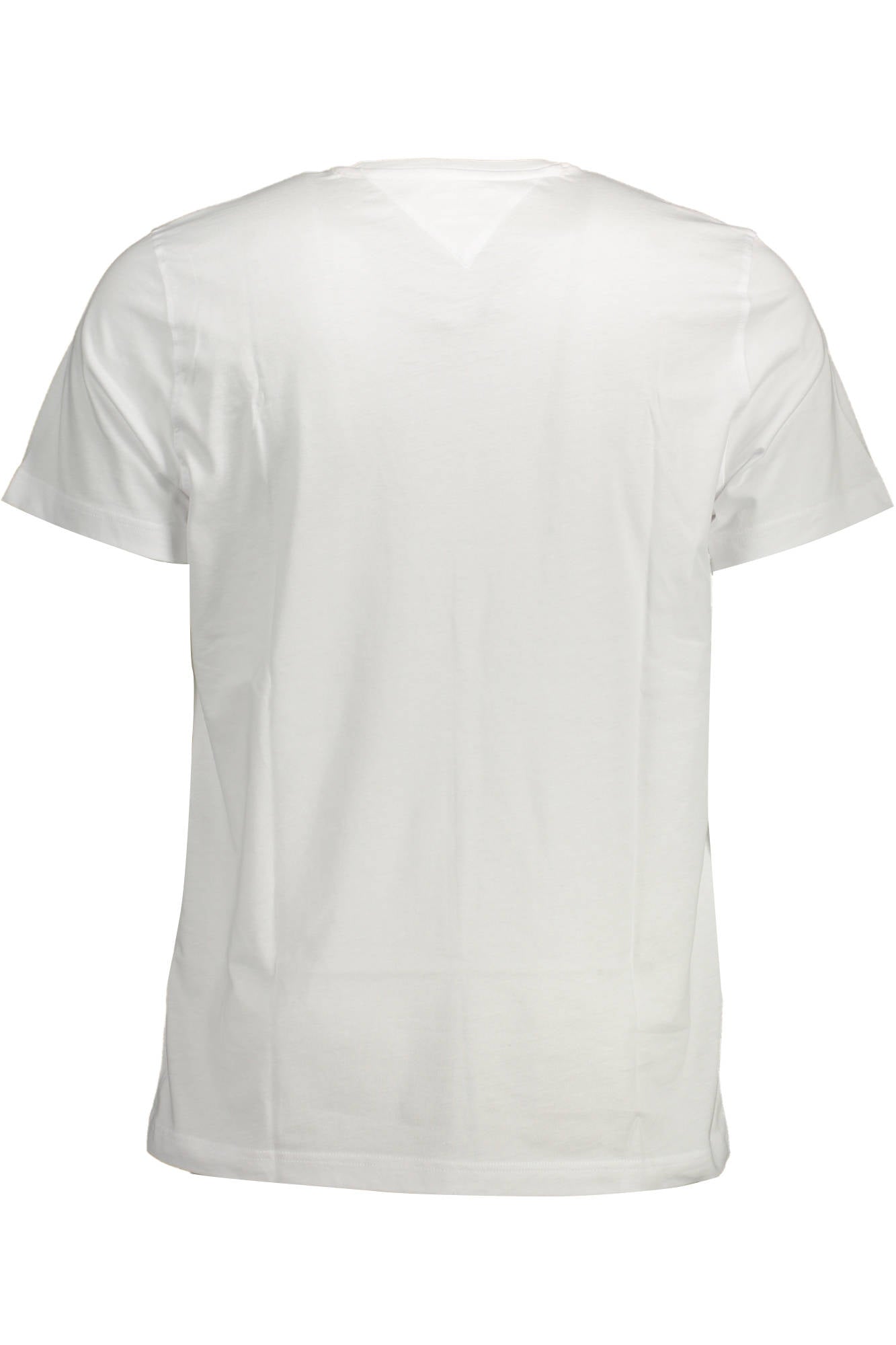 DM0DM04411_C44F782_BIANCO100 – Herren Kurzarm T-Shirt in Weiß aus Bio-Baumwolle mit Stickerei – Größe: S, M – Farbe: Bianco