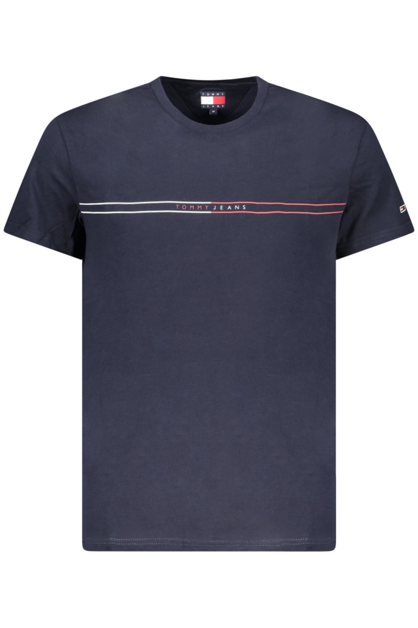 DM0DM20779_BLC1G – Herren Kurzarm T-Shirt Blau mit Logo-Print aus recyclter Baumwolle – Größe: S, M, L, XL, 2XL – Farbe: Blu