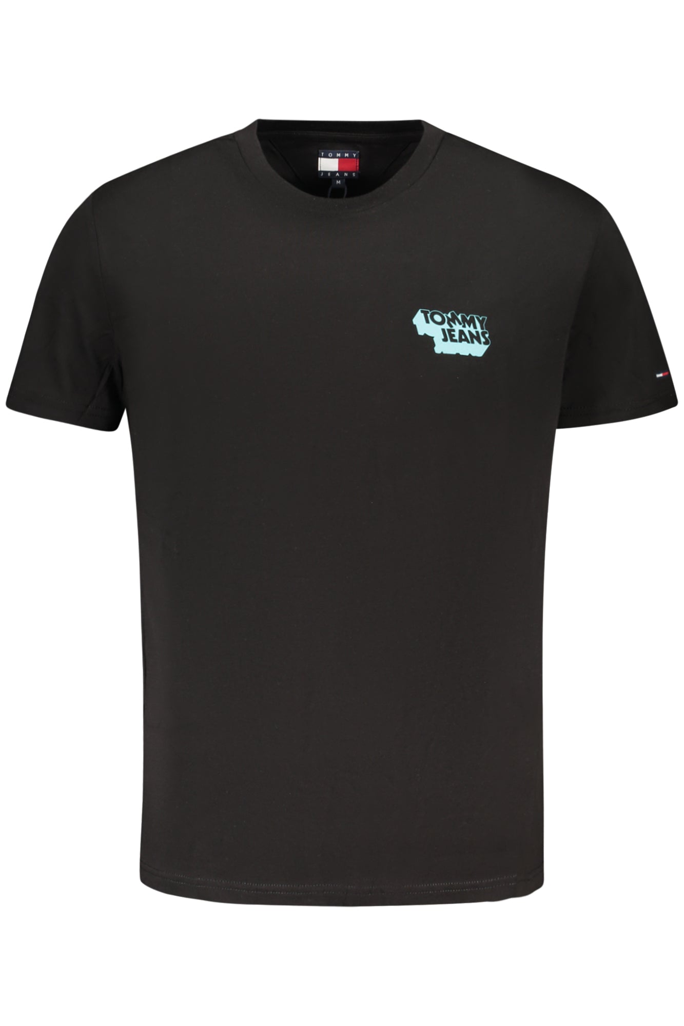 DM0DM21539_NEBDS – Herren Kurzarm T-Shirt Schwarz aus Regenerativer Baumwolle mit Logo – Größe: S, M, L, XL, 2XL – Farbe: Nero