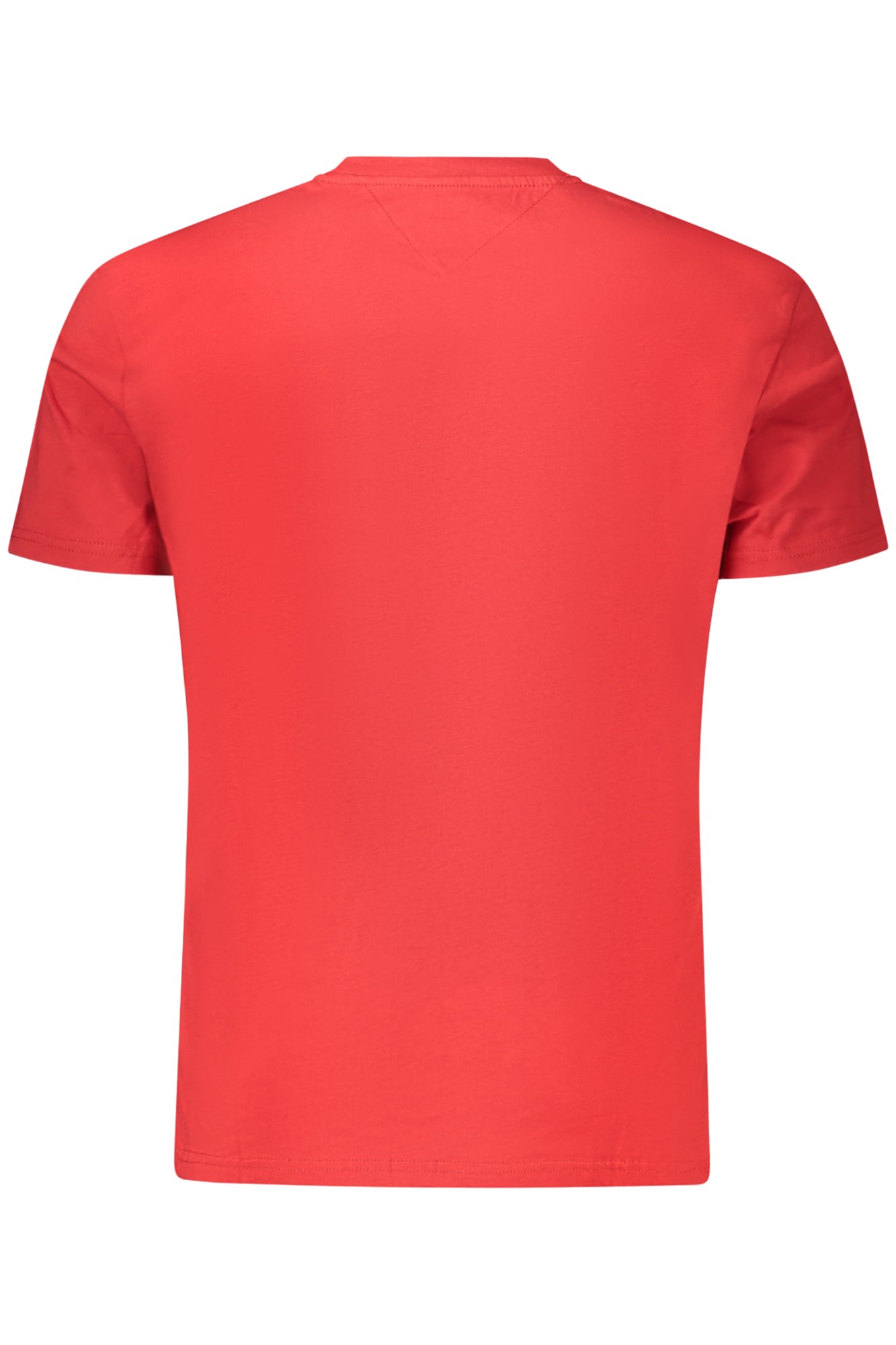 DM0DM21940_ROXLE – Herren Kurzarm-T-Shirt aus regenerativer Baumwolle - Rot, Rundhals, Logo – Größe: S, M, L, XL, 2XL – Farbe: Rosso