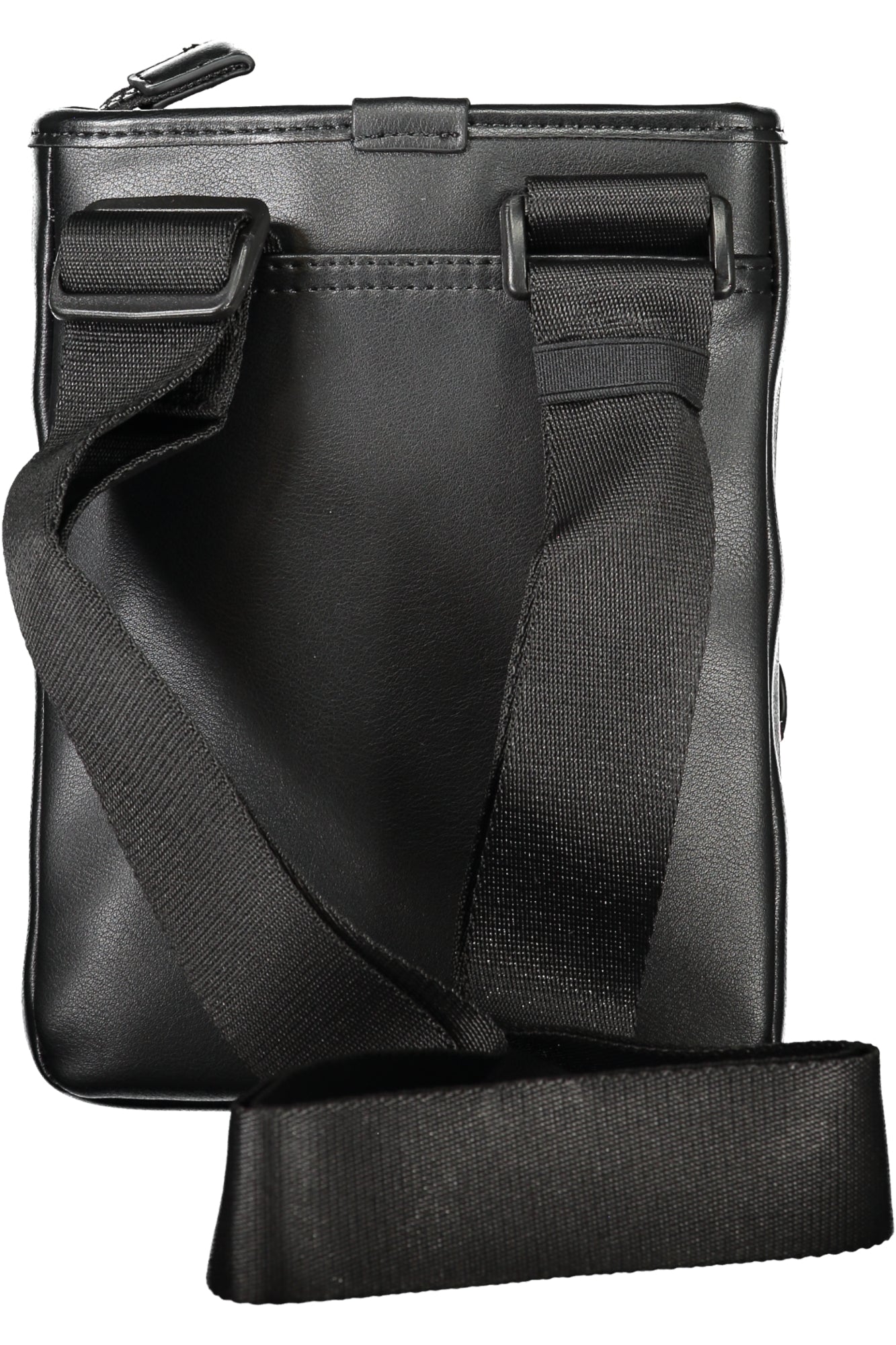 AM0AM12978_NEBDS – Stylische schwarze Herren-Umhängetasche mit verstellbarem Riemen – Größe: UNI – Farbe: Nero