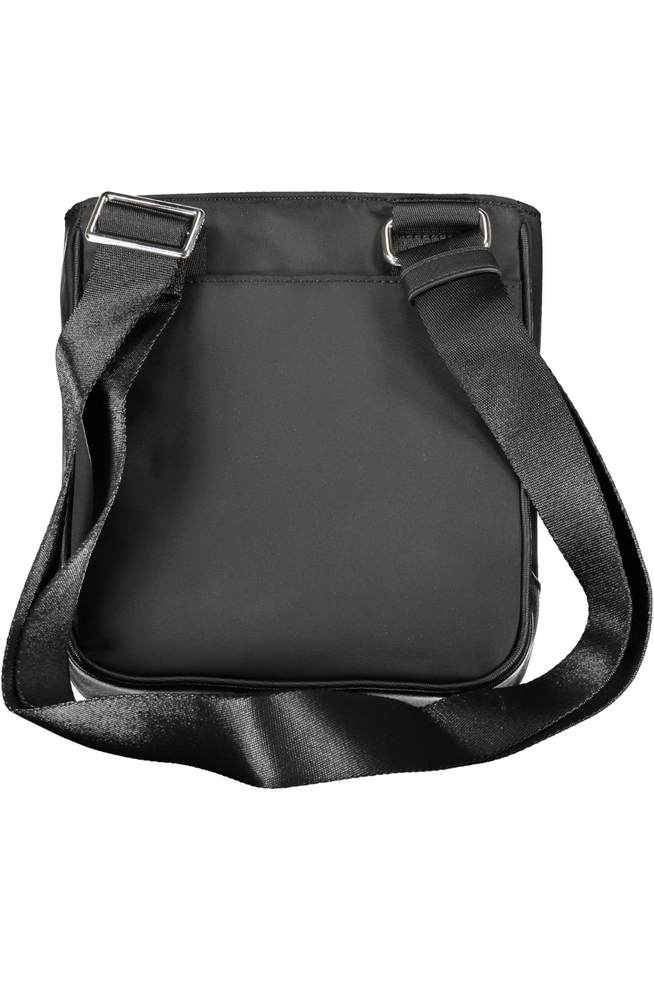 AM0AM11831_NEBDS – Stylische Herren Umhängetasche in Schwarz mit recyceltem Material – Größe: UNI – Farbe: Nero