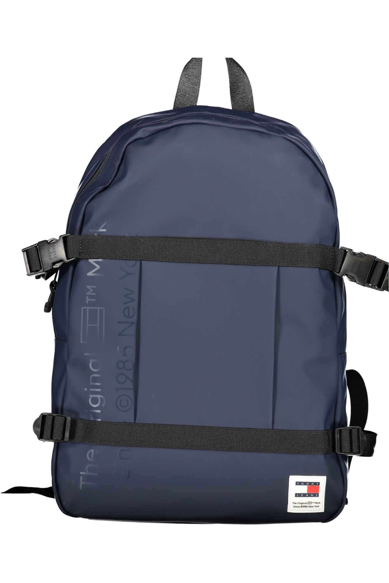 AM0AM11961_BLC1G – Moderner blauer Herrenrucksack mit Kontrastdetails und Funktionalität – Größe: UNI – Farbe: Blu