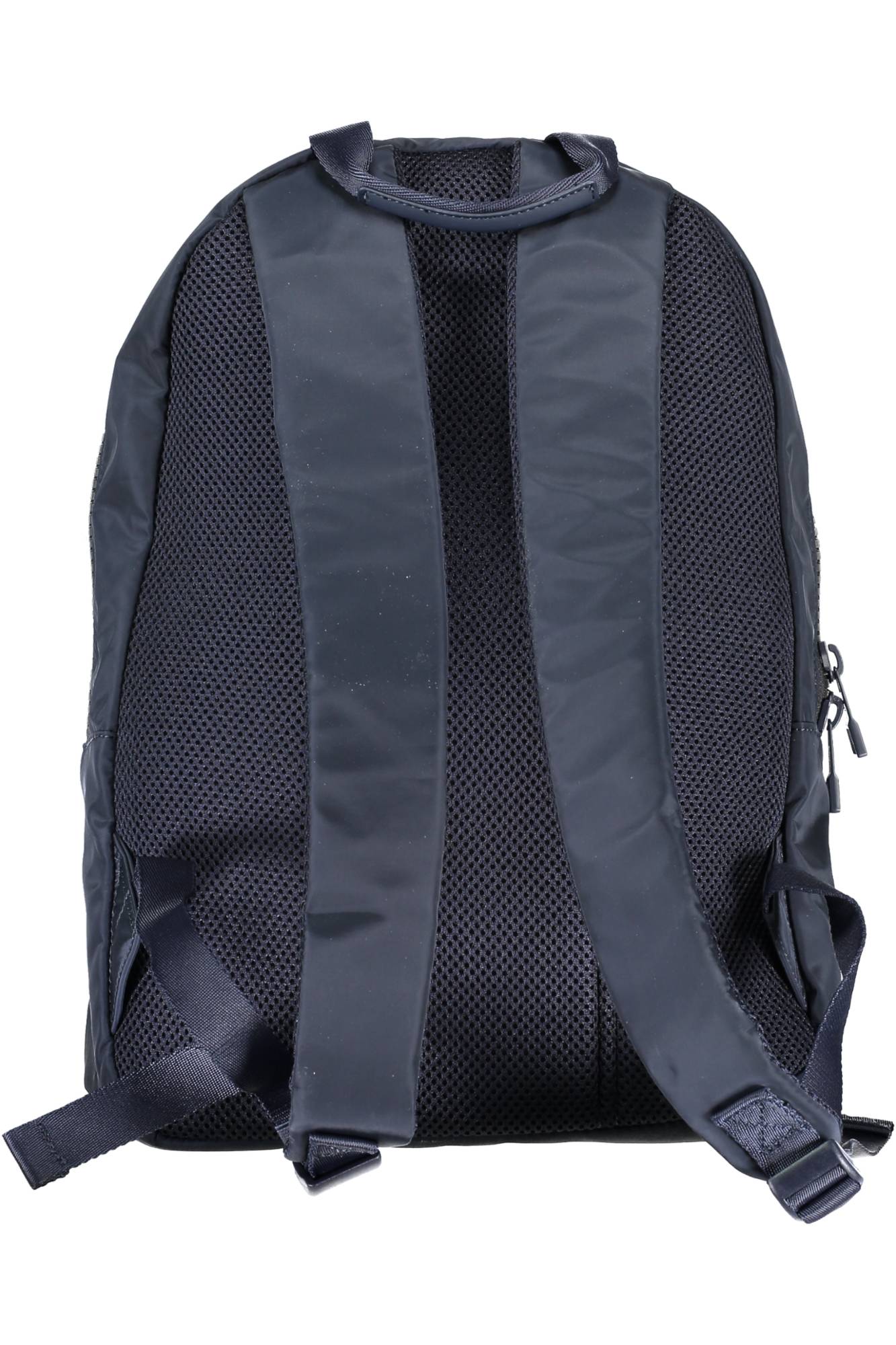AM0AM05219_BLU_LGY – Moderner blauer Herrenrucksack mit Laptopfach und verstellbaren Trägern – Größe: UNI – Farbe: Blu