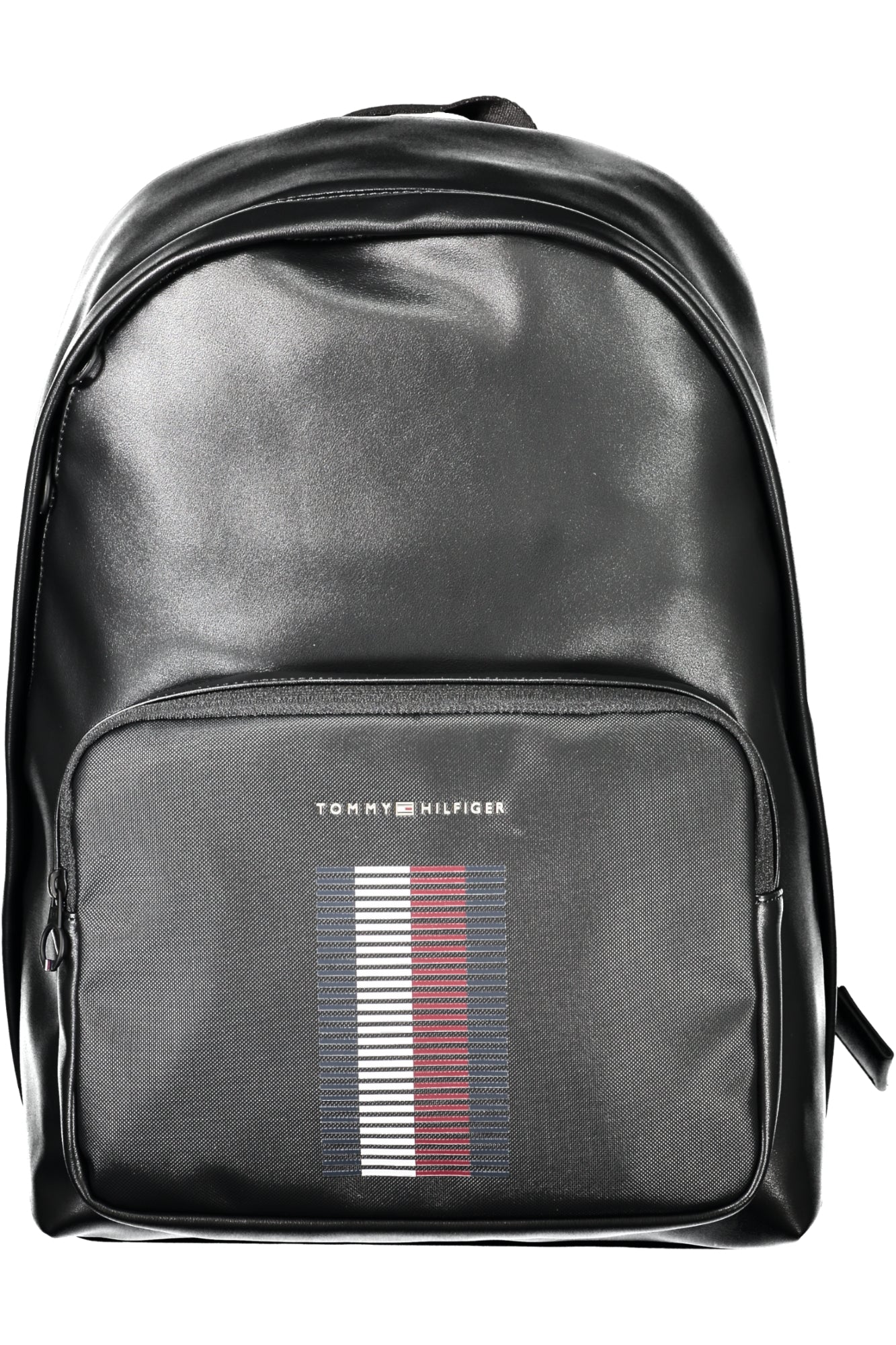 AM0AM12973_NEBDS – Stylischer Herren-Rucksack Schwarz mit Laptopfach und Kontrastdetails – Größe: UNI – Farbe: Nero