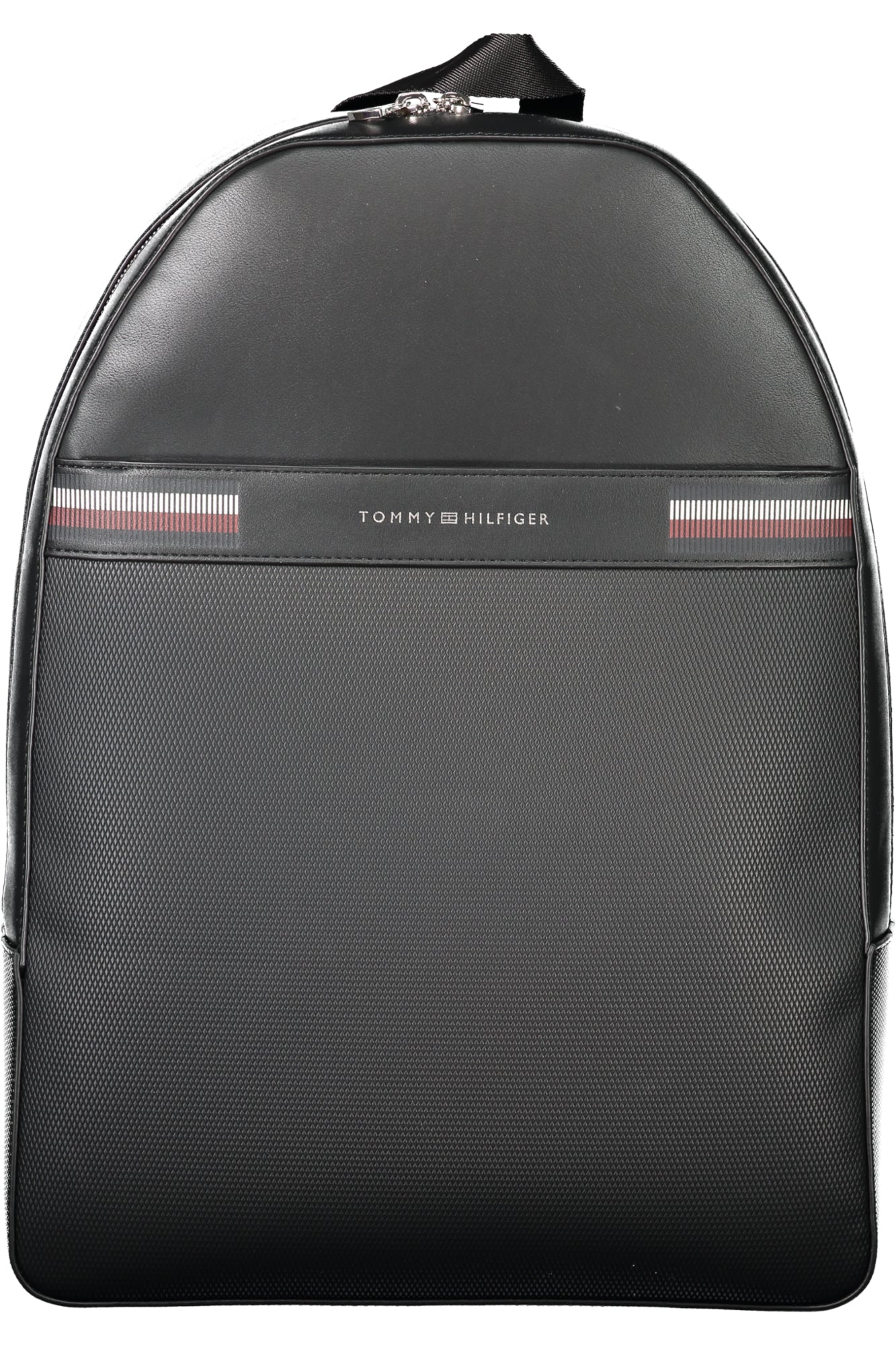 AM0AM12725_NEBDS – Schwarzer Herren-Rucksack mit Laptopfach und stylischen Details – Größe: UNI – Farbe: Nero