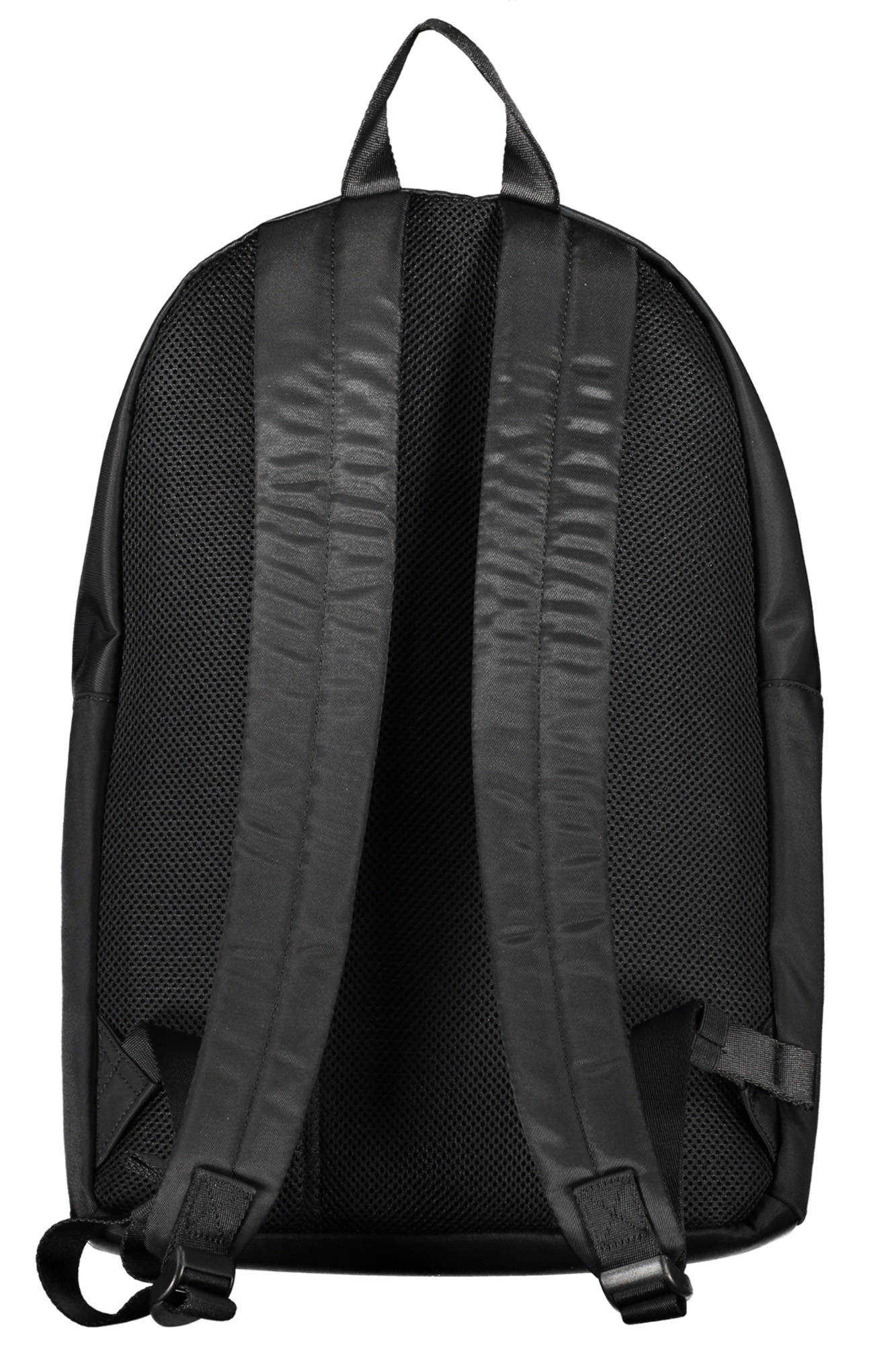 AM0AM11321_NERO_BDS – Schwarzer Herrenrucksack mit Laptopfach und recyceltem Polyester – Größe: UNI – Farbe: Nero