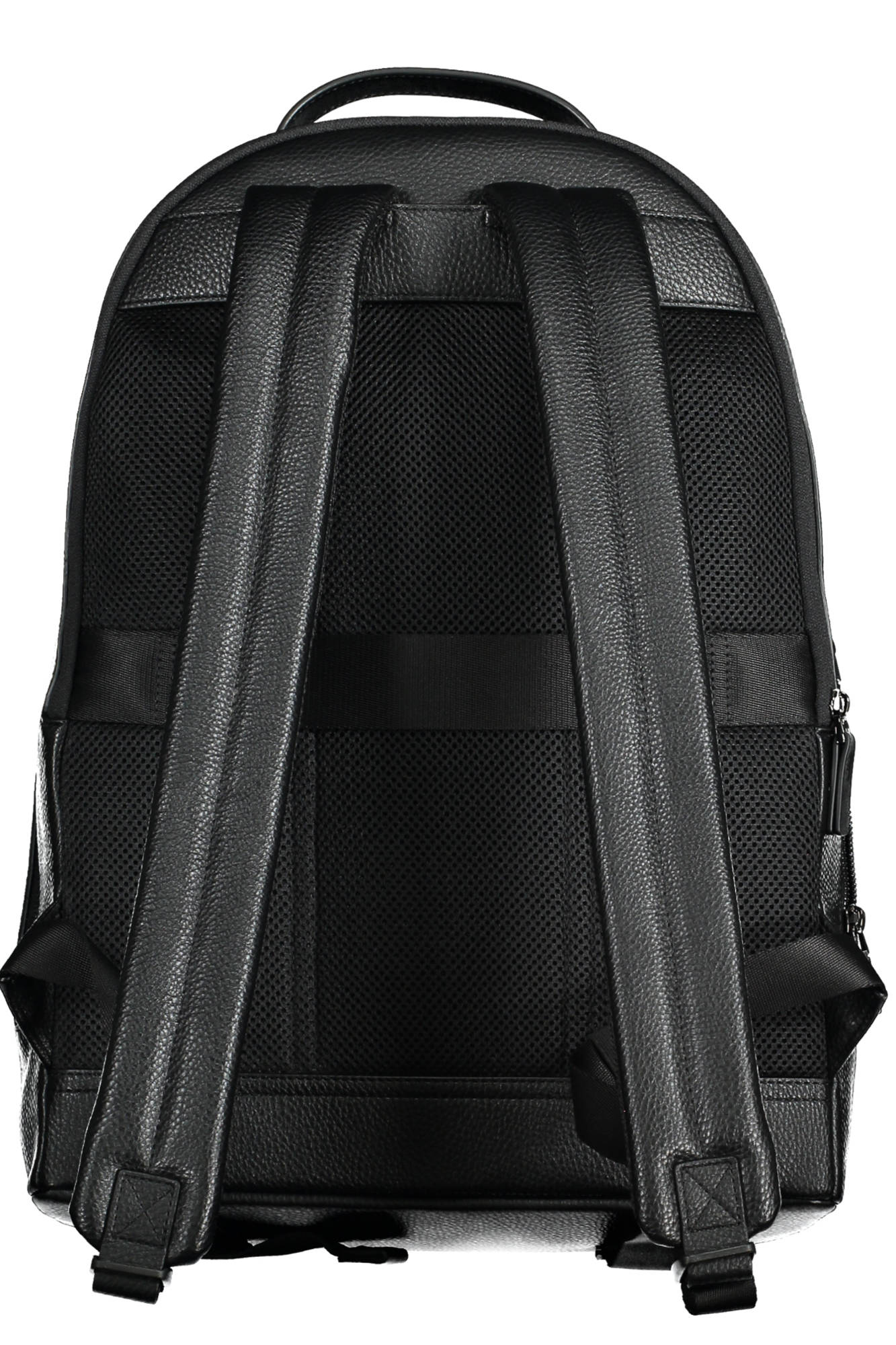 AM0AM10932_NERO_BDS – Stilvoller schwarzer Herren-Rucksack mit praktischen Taschen und Details – Größe: UNI – Farbe: Nero