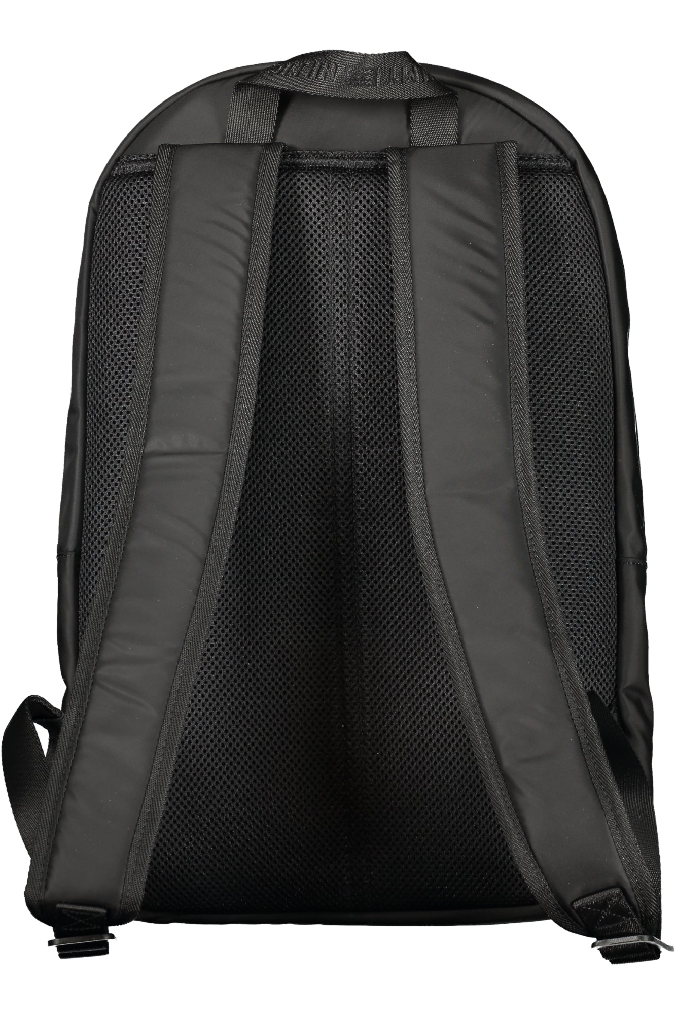 AM0AM13066_NEBDS – Schicker schwarzer Herrenrucksack mit Laptopfach und recyceltem Material – Größe: UNI – Farbe: Nero