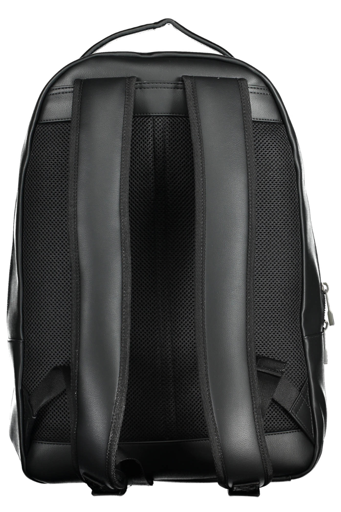 AM0AM10927_NERO_BDS – Schwarzer Herren-Rucksack mit Kontrastdetails und verstellbaren Trägern – Größe: UNI – Farbe: Nero