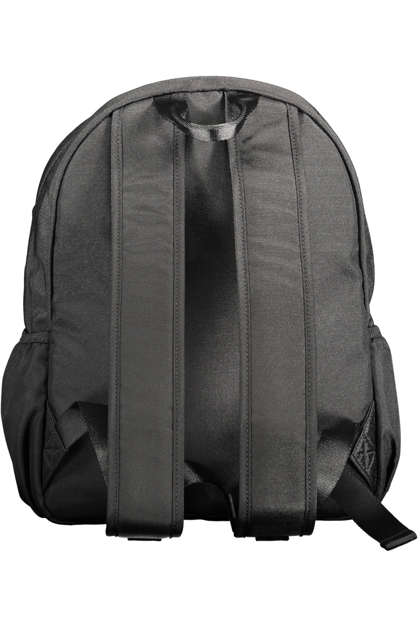 AU0AU01496_NERO_BDS – Schwarzer Herren-Rucksack aus recyceltem Polyester mit Logo-Druck – Größe: UNI – Farbe: Nero