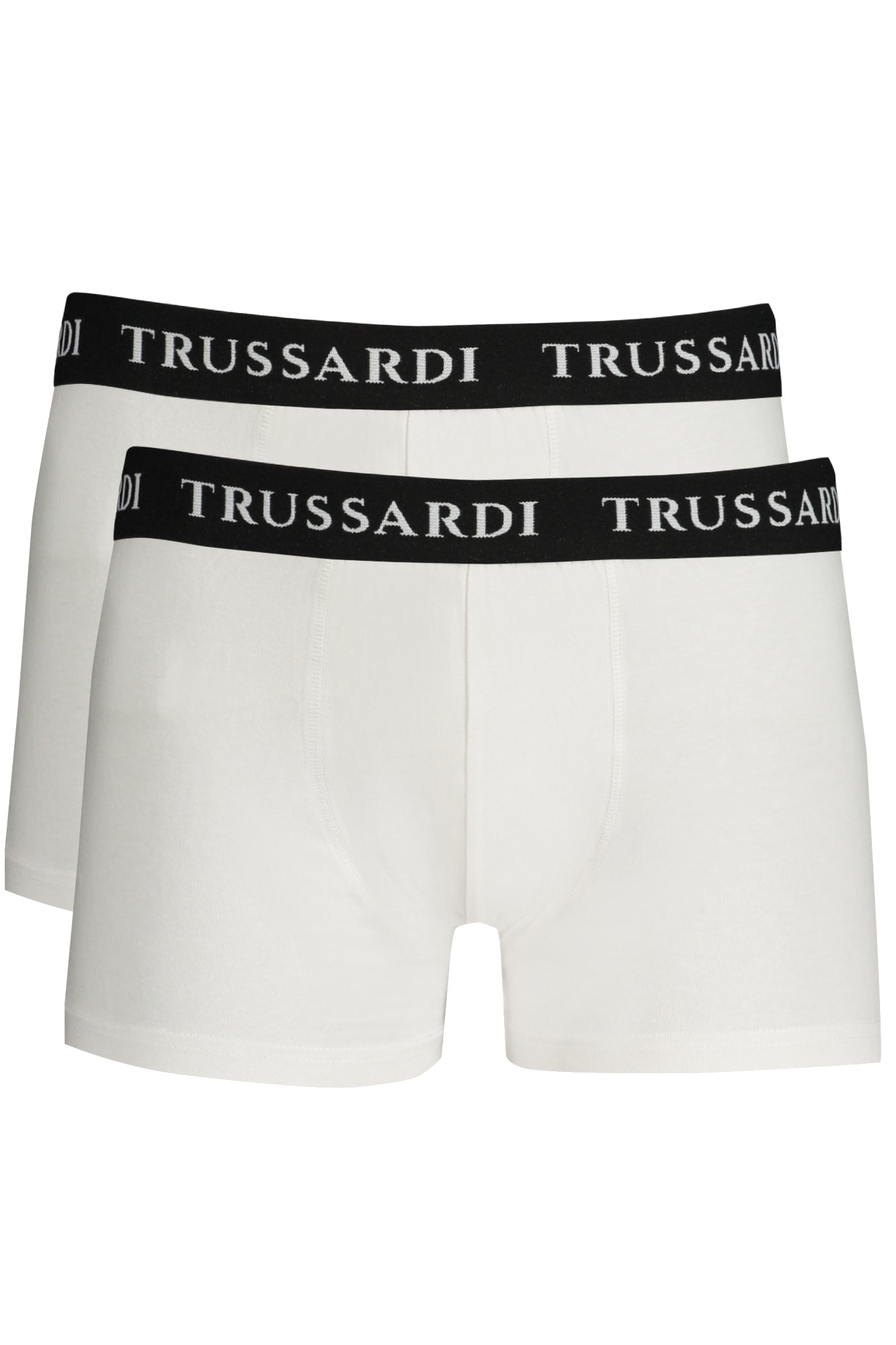 TRU2UTR02_BI01WHIT – Doppelpack Herren Boxershorts Weiß mit Gebrandetem Elastikbund – Größe: M, L, XL, 2XL – Farbe: Bianco