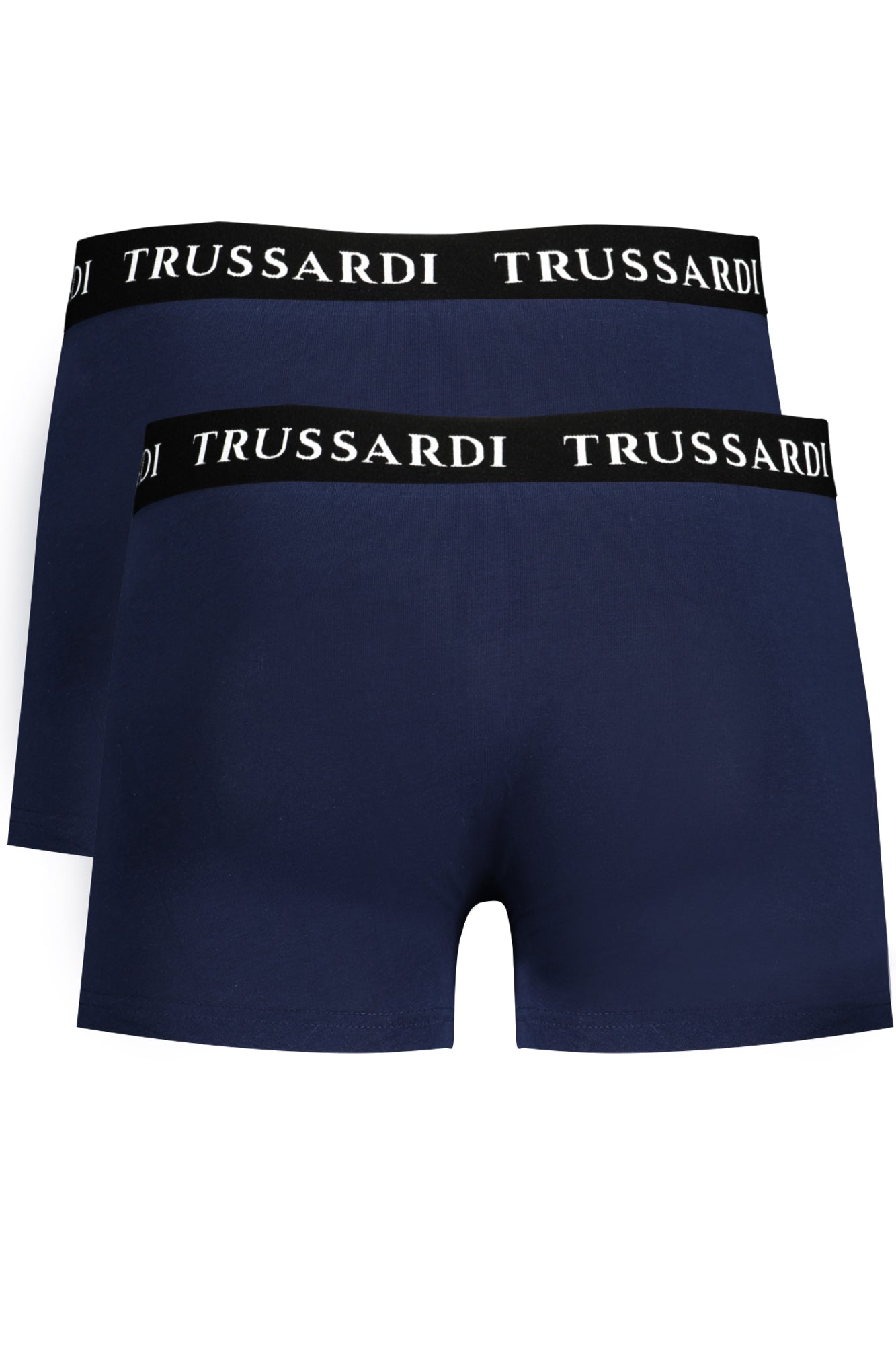 TRU2UTR02_BL17NAVY – Hochwertige blaue Herren Boxershorts im Doppelpack mit Marken-Gummibund – Größe: M, L, XL, 2XL – Farbe: Blu