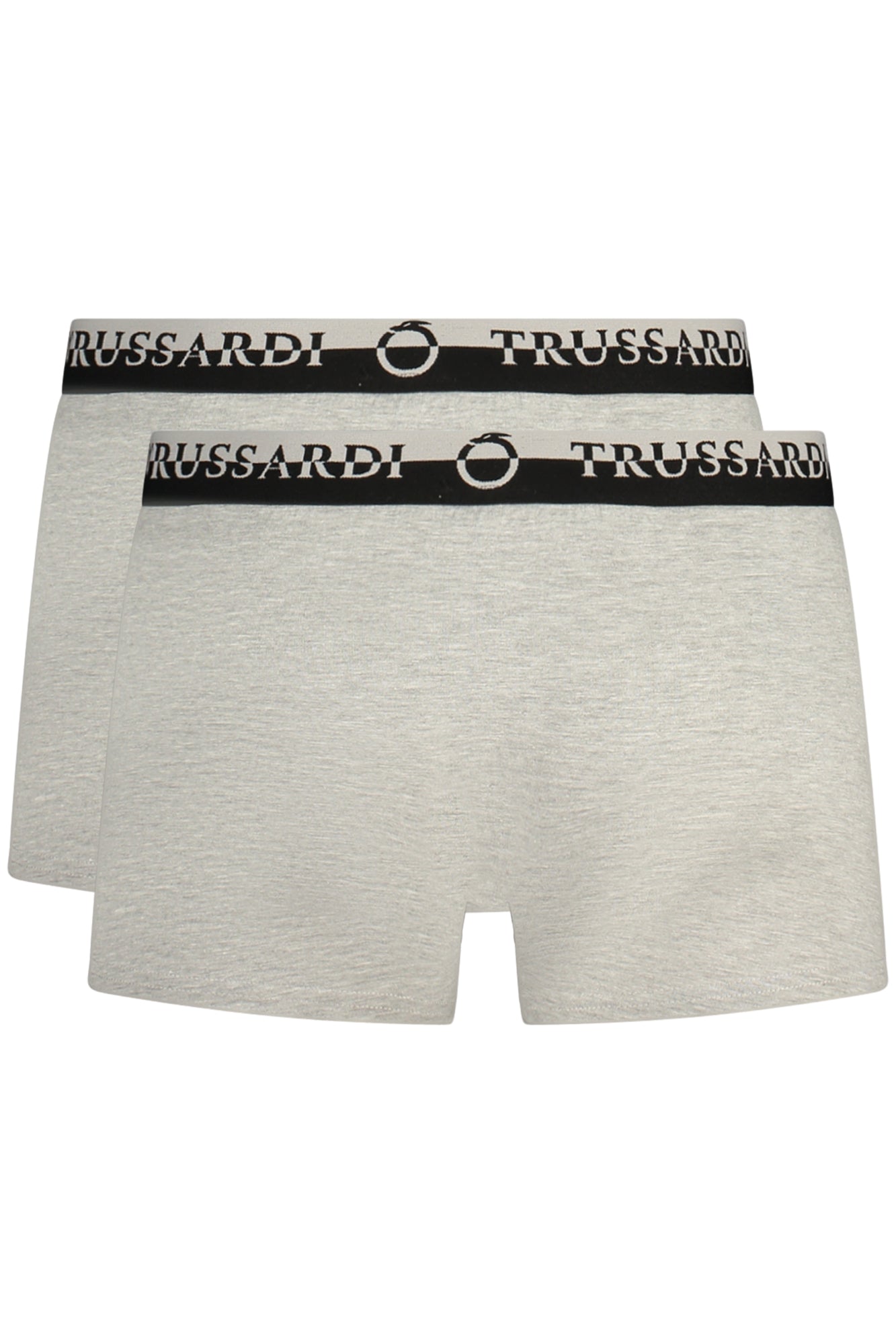 TRU2UTR03_GR16GREY – Herren Boxershorts Grau Doppelpack - Elastisch mit Logo-Print – Größe: M, L, XL, 2XL – Farbe: Grigio