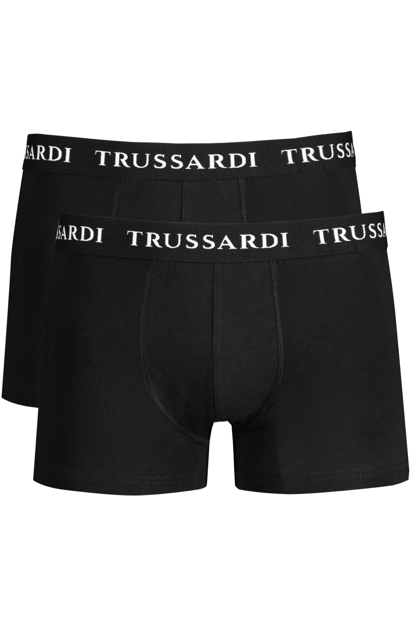 TRU2UTR02_NE03BLAC – Schwarze Herren Boxershorts im Zweierpack mit Gummibund und Print – Größe: M, L, XL, 2XL – Farbe: Nero