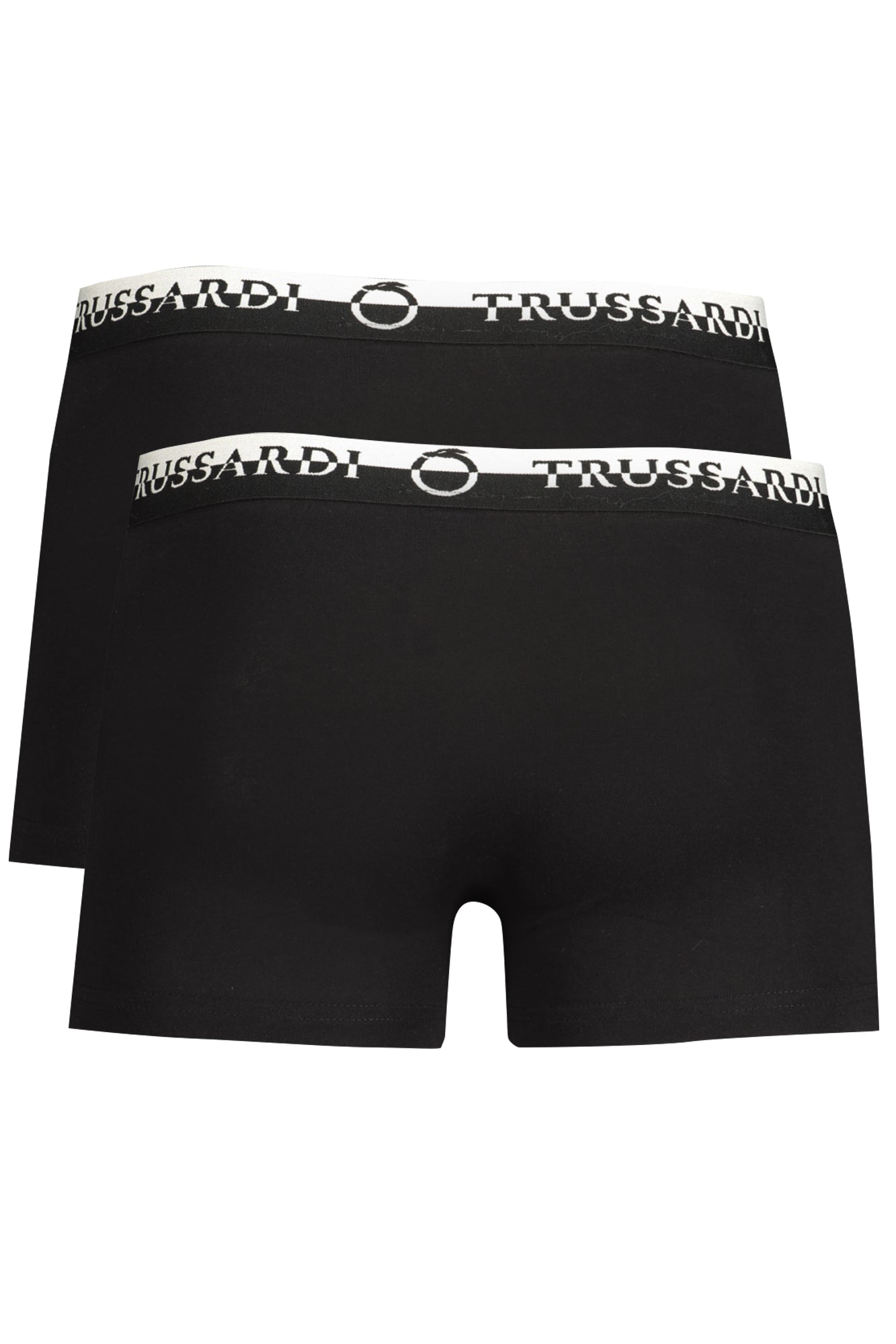 TRU2UTR03_NE03BLAC – Hochwertige Schwarze Herren Boxershorts im Doppelpack mit Elastikbund – Größe: M, L, XL, 2XL – Farbe: Nero