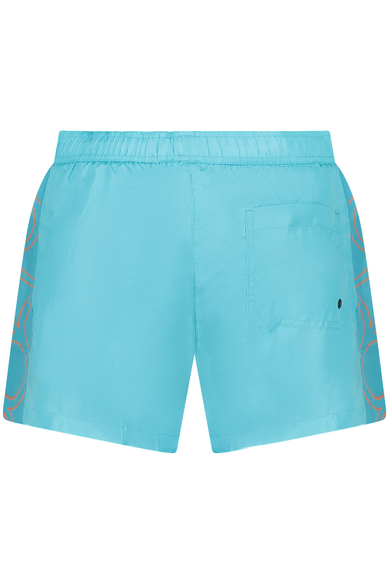 TRU2MBS02_AZ12TEAL – Elegante Herren-Bade-Boxershorts in Blau mit Monogramm-Muster – Größe: S, M, L, XL, 2XL – Farbe: Azzurro