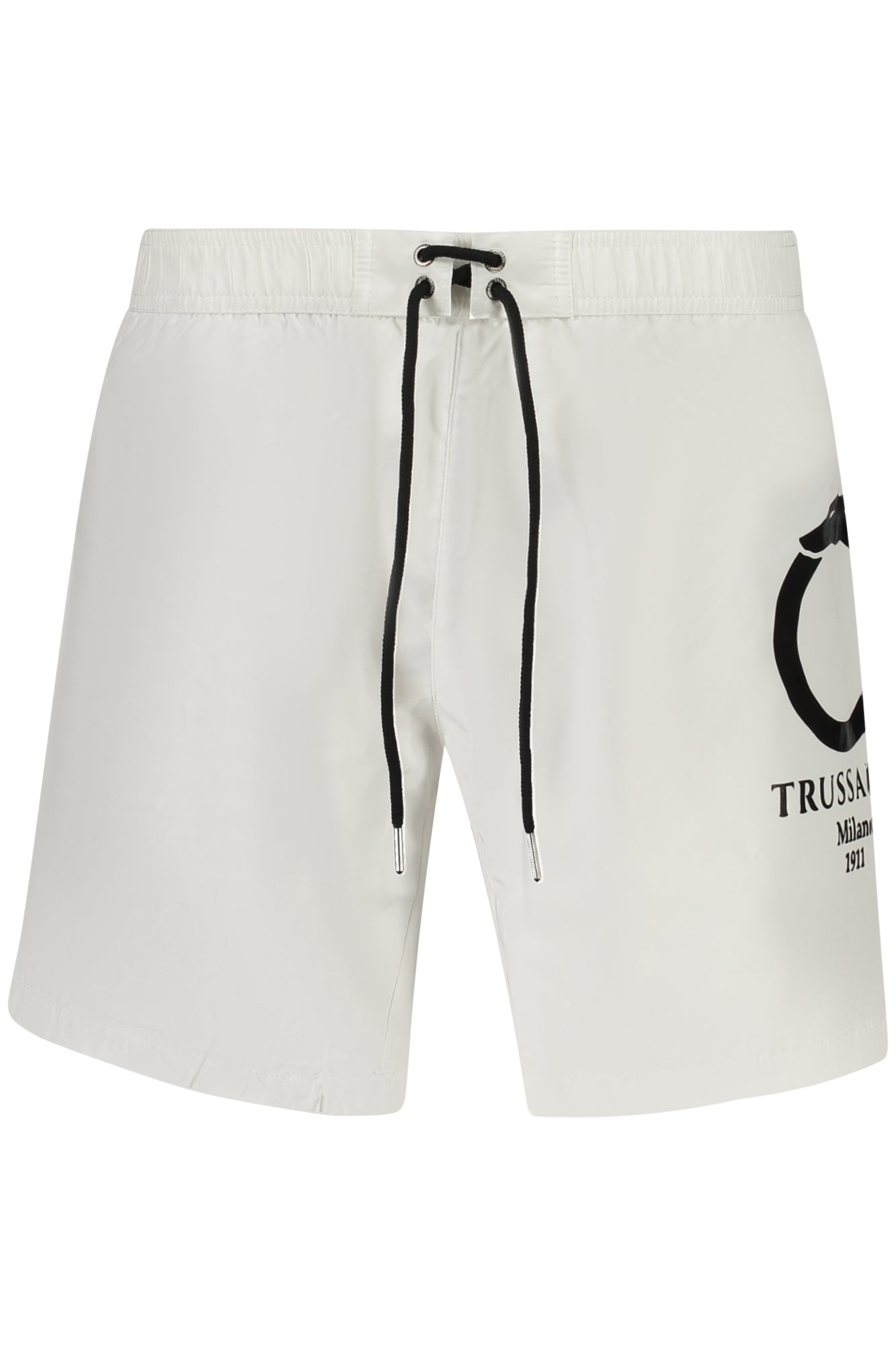 TRU2MBM05_BI01WHIT – Elegante Herren-Badehose in Weiß mit Logo und Kontrastdetails – Größe: S, M, L, XL, 2XL – Farbe: Bianco