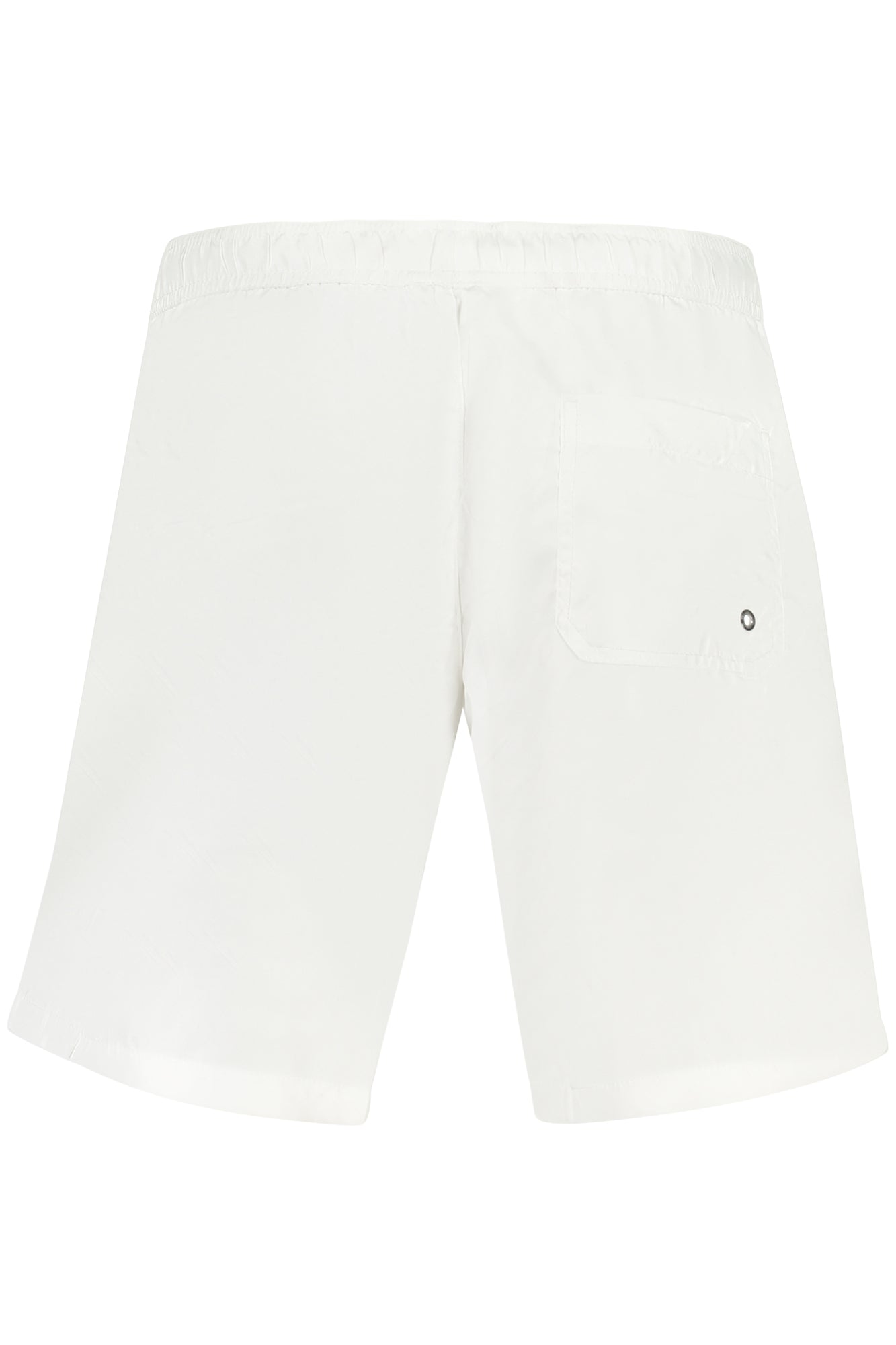 TRU2MBM02_BI01WHIT – Elegante Herrenbadeboxer mit Kontrastdetails und elastischem Bund – Größe: S, M, L, XL, 2XL – Farbe: Bianco