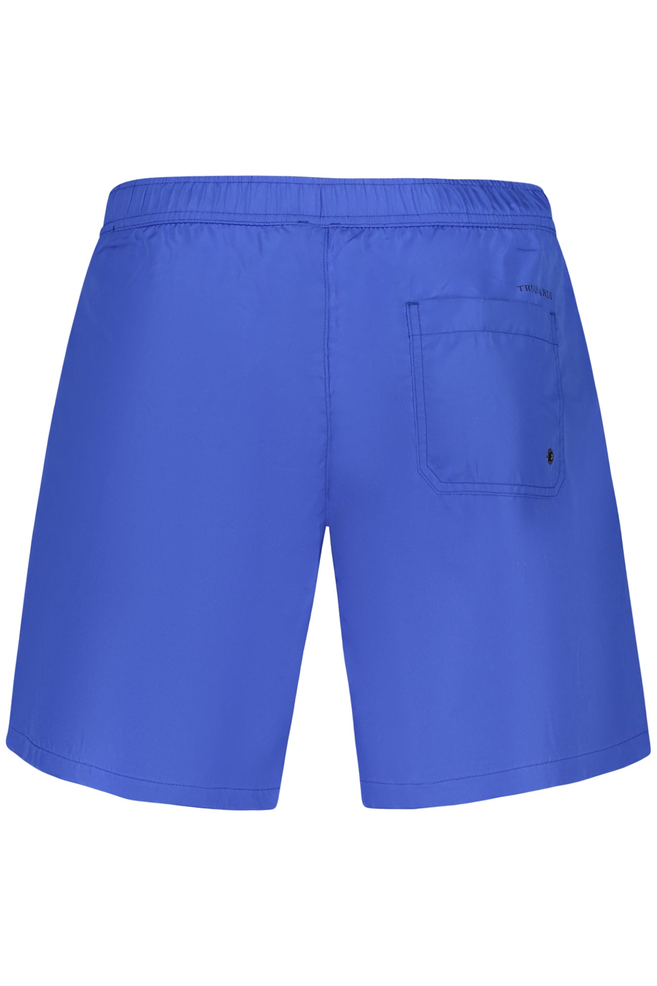 TRU2MBM04_BL13BLUE – Elegante Herren Bade-Boxershorts in Blau mit Logo und elastischem Bund – Größe: S, M, L, XL, 2XL – Farbe: Blu