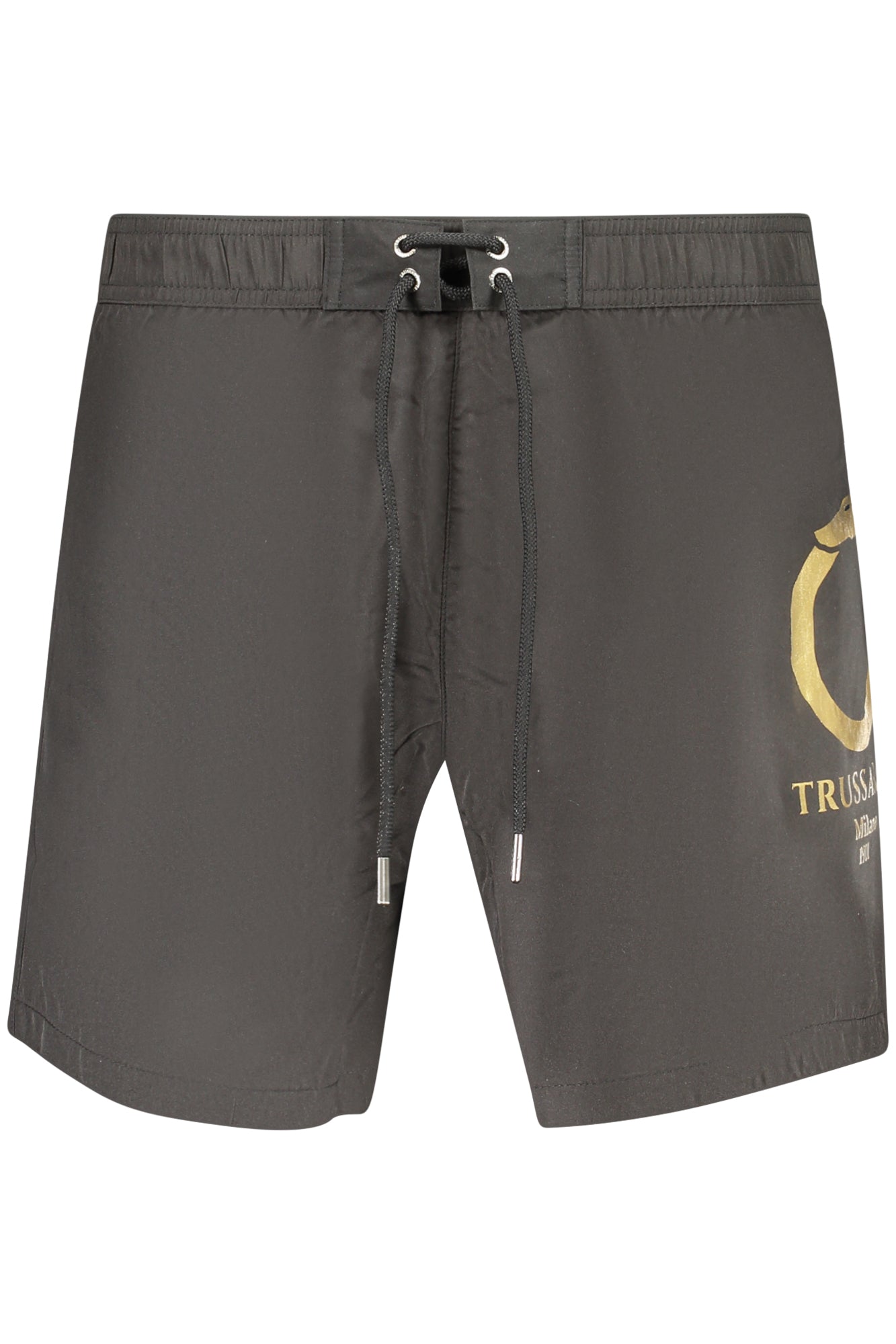 TRU2MBM05_NEO6BLKG – Elegante Herren Badehose Schwarz mit Logo und Kontrastdetails – Größe: S, M, L, XL, 2XL – Farbe: Nero