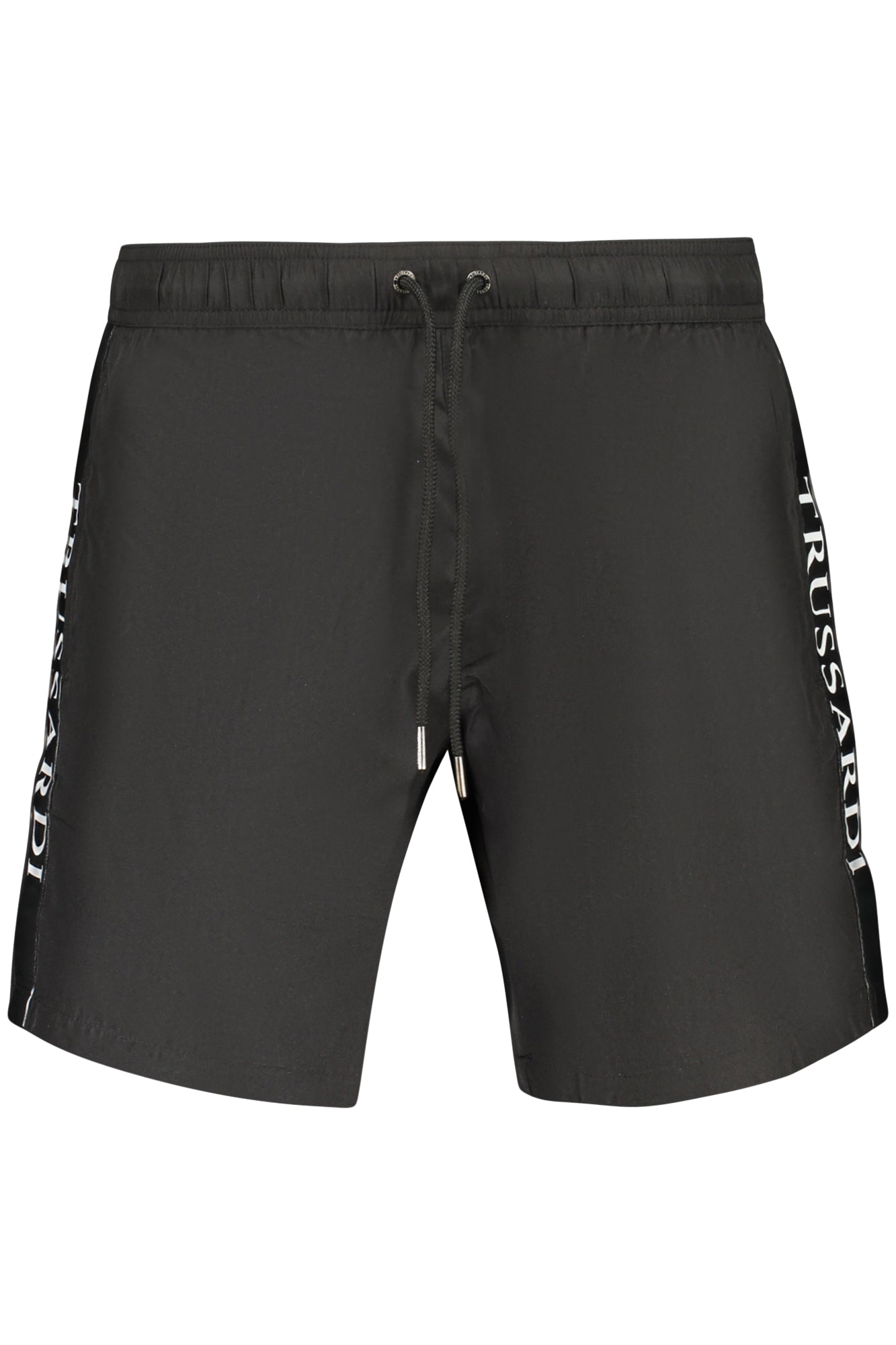 TRU2MBM02_NE03BLACK – Elegante Herren-Bade-Boxershorts Schwarz mit Kontrastelementen – Größe: S, M, L, XL, 2XL – Farbe: Nero