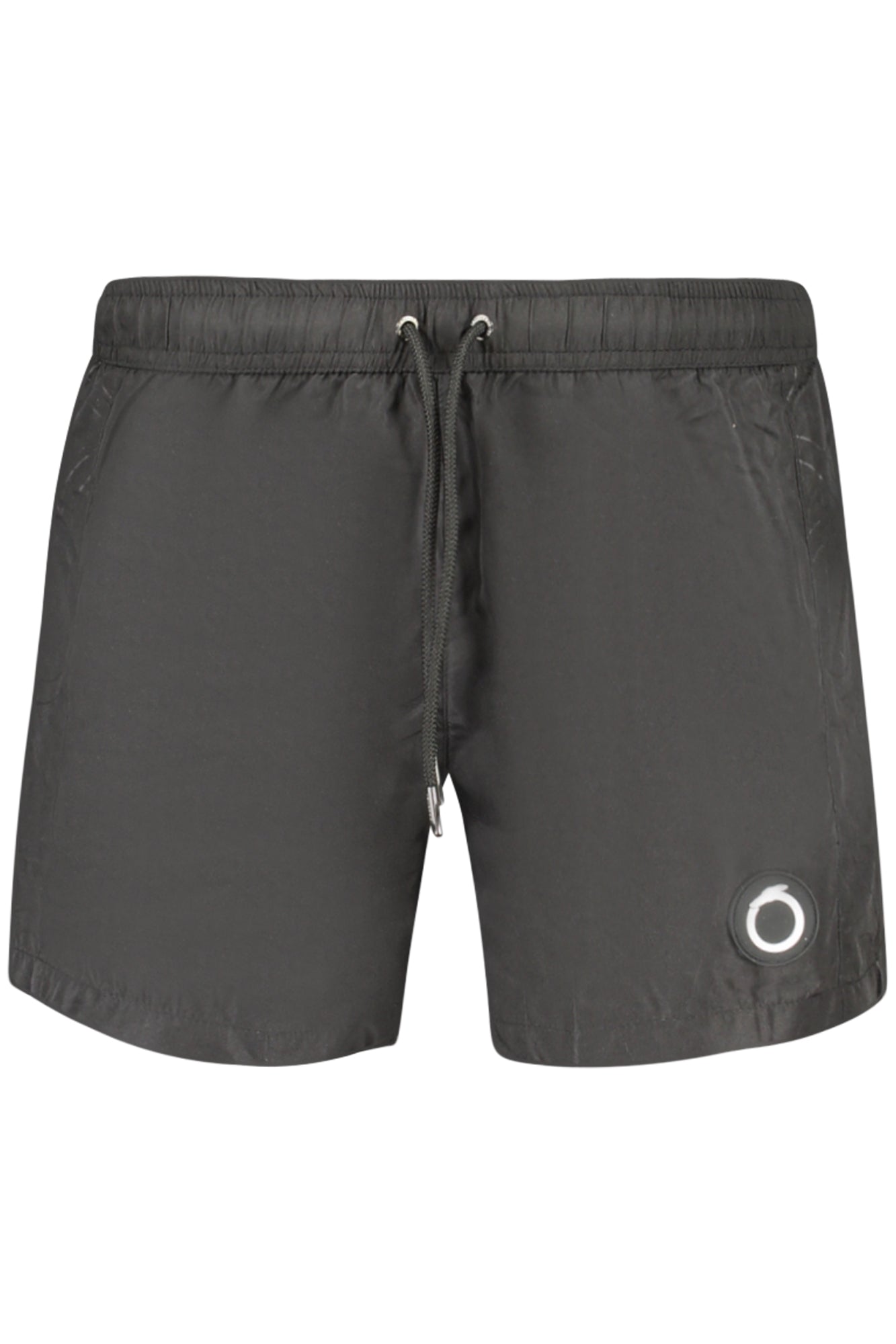 TRU2MBS02_NE03BLACK – Elegante Herren-Badeshorts in Schwarz mit Monogramm und Kordelzug – Größe: S, M, L, XL, 2XL – Farbe: Nero