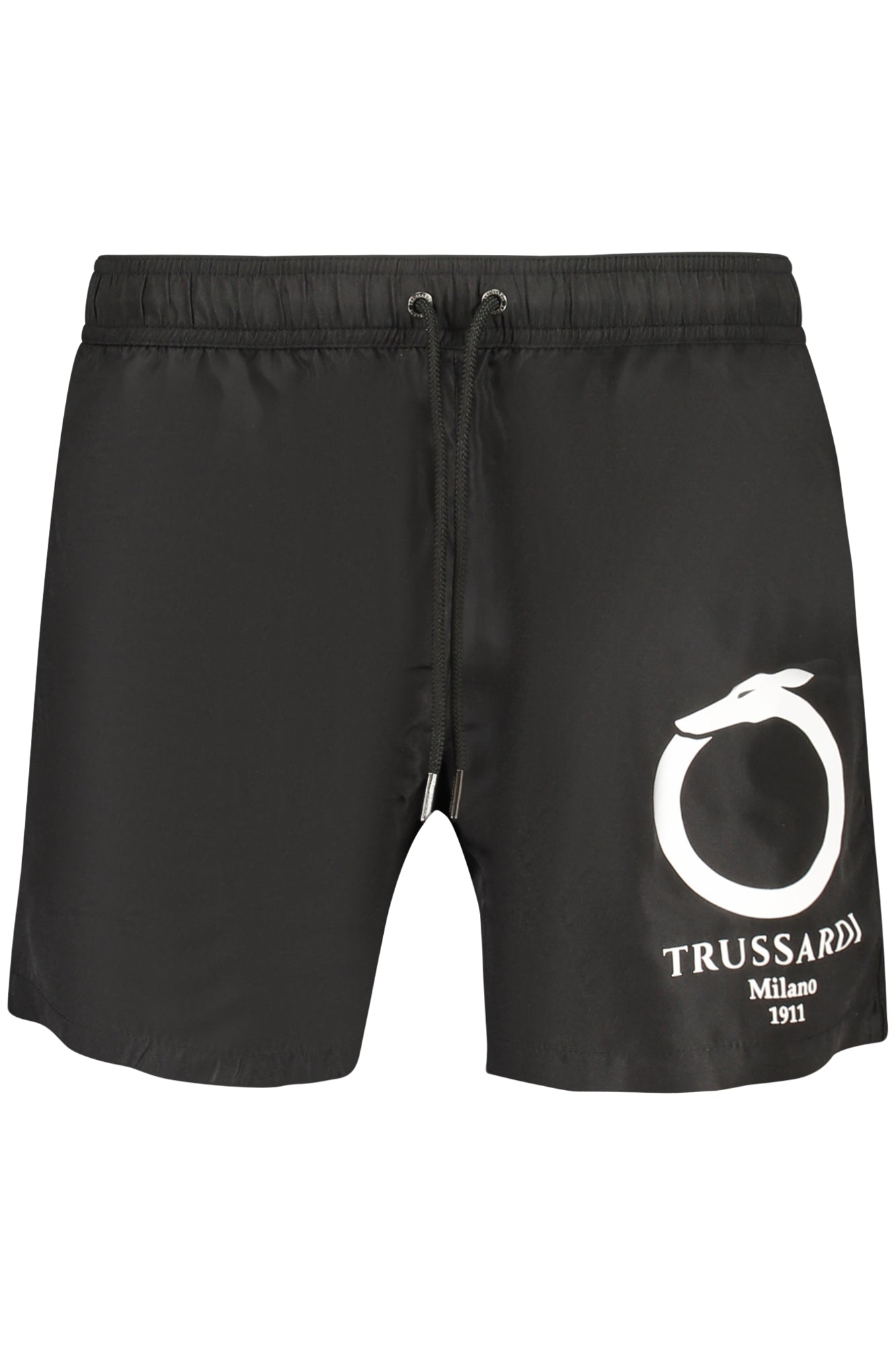 TRU2MBS01_NE03BLACK – Elegante Schwarze Herren-Anzughose mit Taschen und Logodruck – Größe: S, M, L, XL – Farbe: Nero